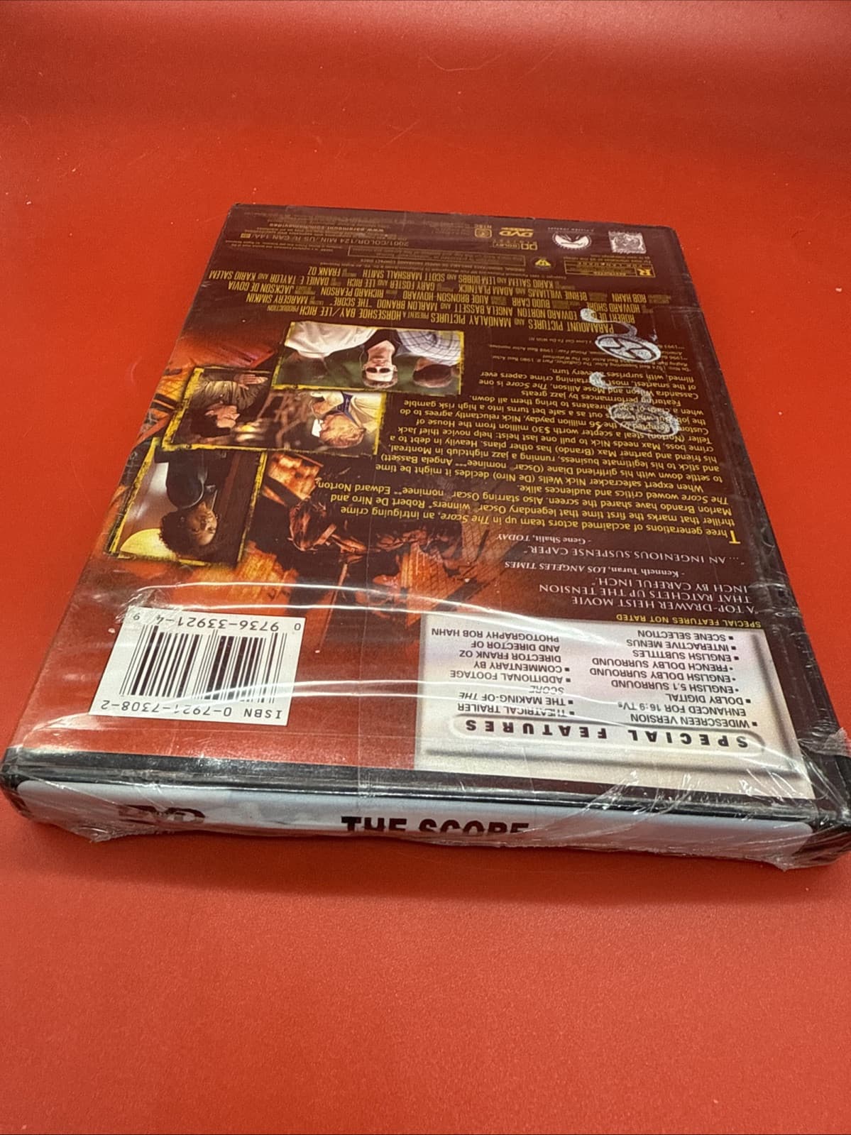 The Score (DVD, 2001) Widescreen Collection Robert Deniro Edward Norton New - Image 4