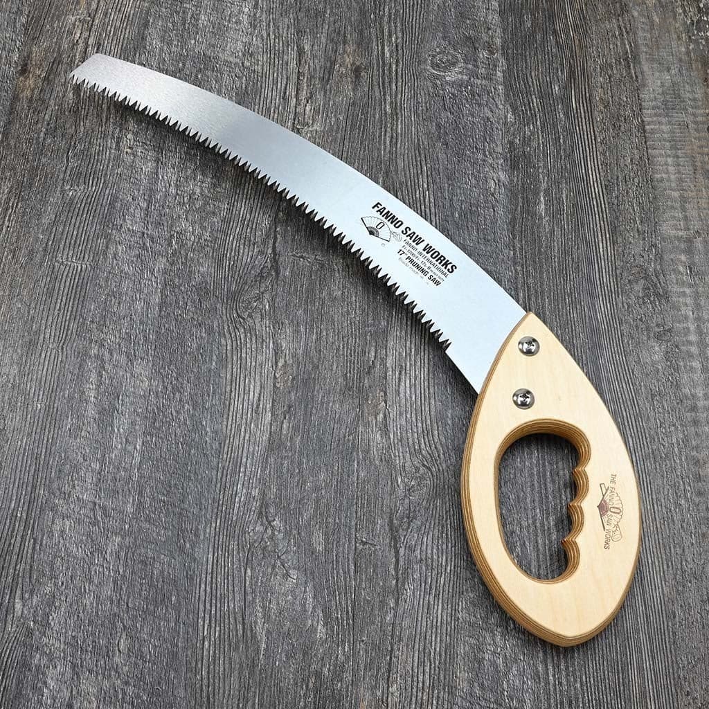 Fanno Saw Works Fanno 15" Curved Blade Pruning Saw Wood Handle Cutting USA NEW - Image 2