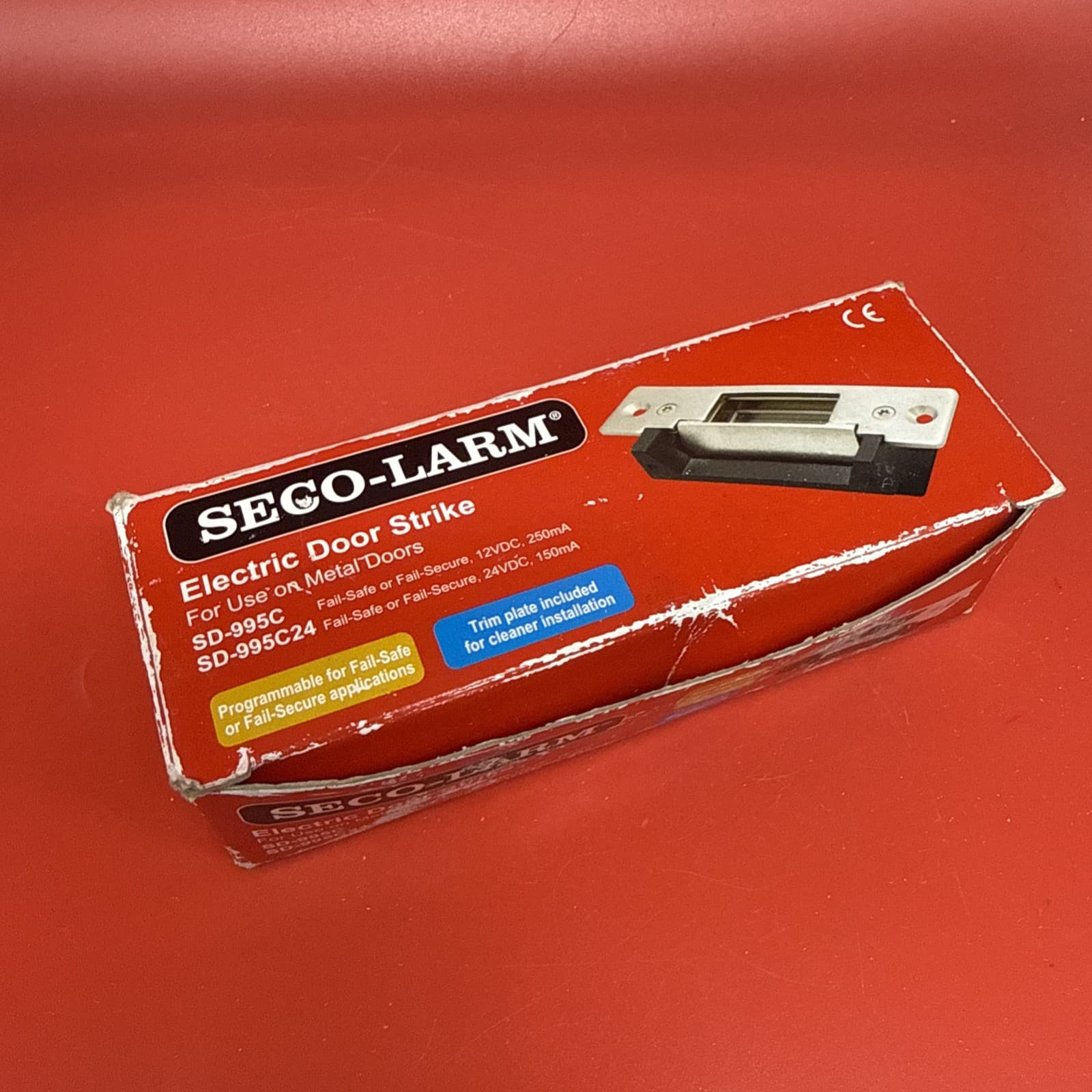 Seco-Larm SD-955C Fail-Safe Electric Door Strike 1000lbs Cylindrical Door Lock - Image 6