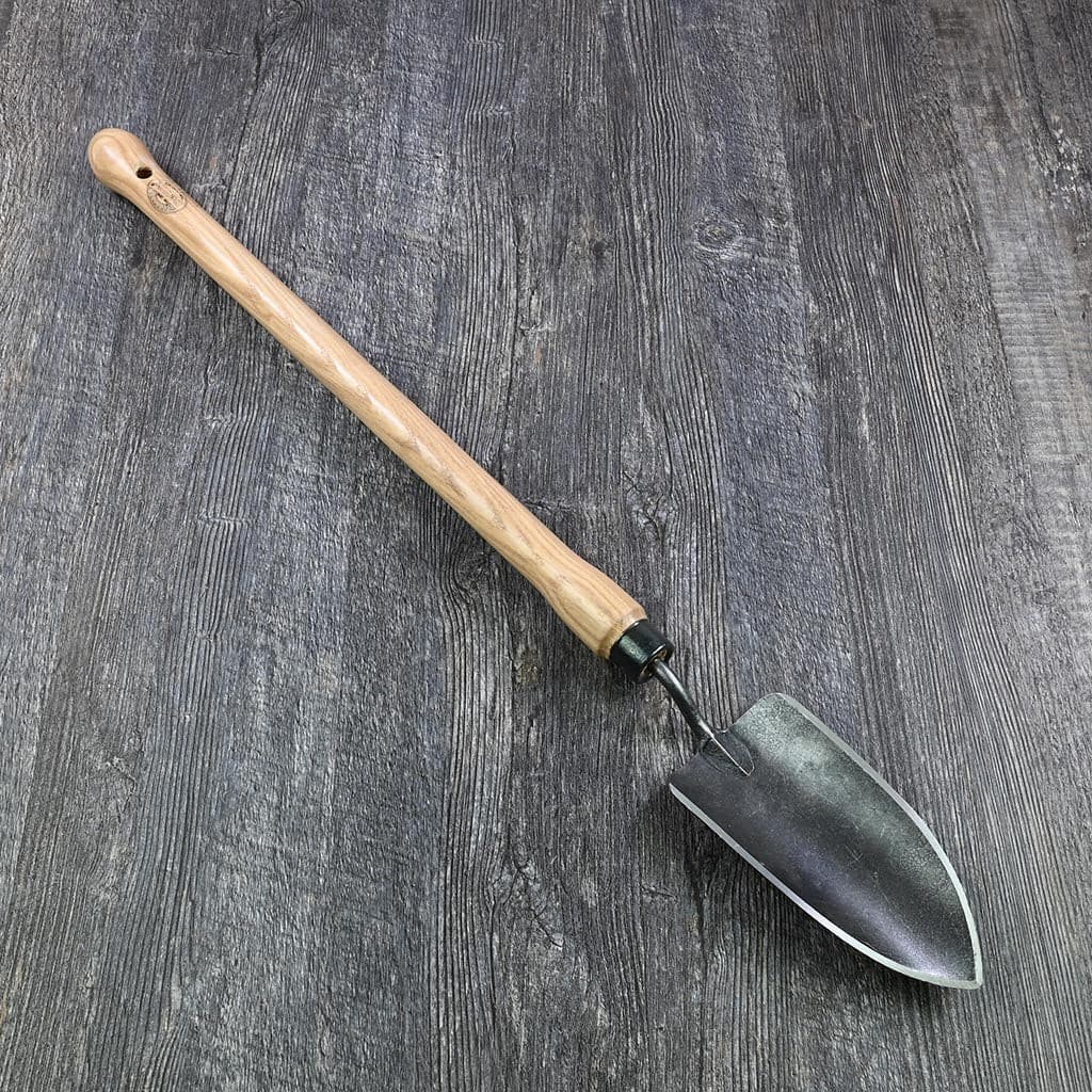 DeWit Drop Grip Dutch Trowel Boron Steel Ash Handle Hand-Forged Planting NEW - Image 2