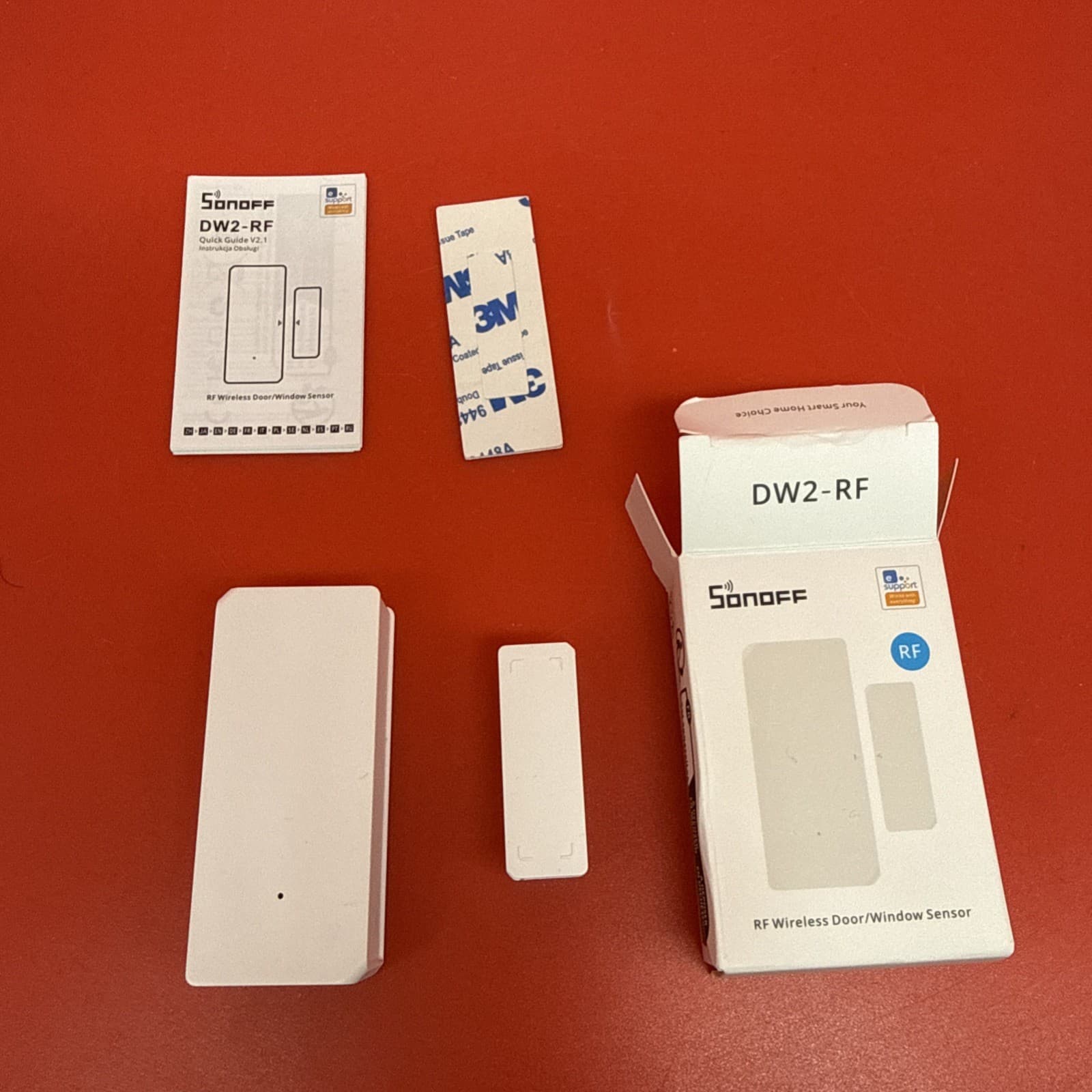 Sonoff DW2 RF 433mhz Wireless Window Or Door Sensor DW2-RF White Universal - Image 3