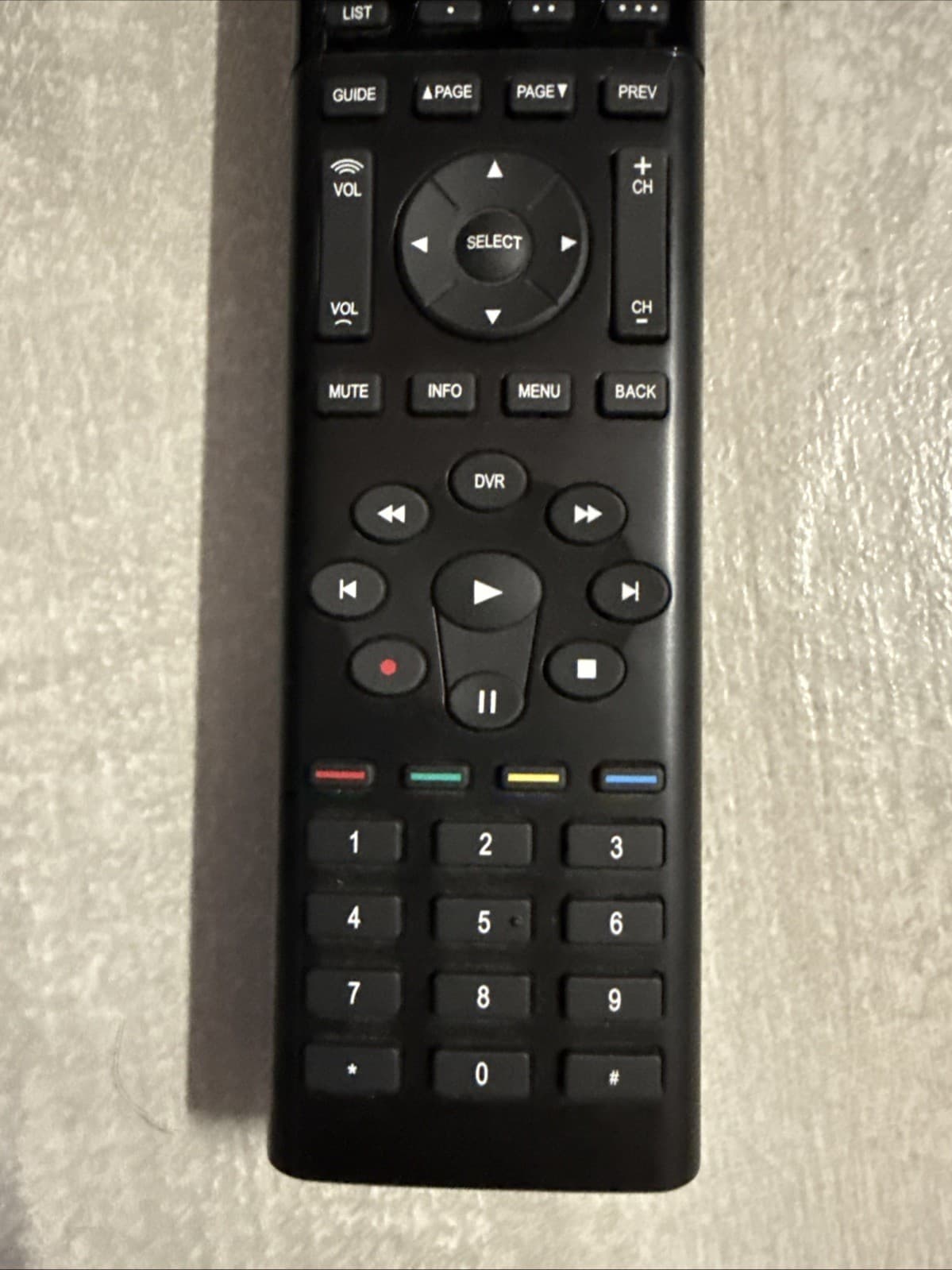 Control4 C4-SR260 Remote Control AA Version Great Condition Control 4 Black - Image 3