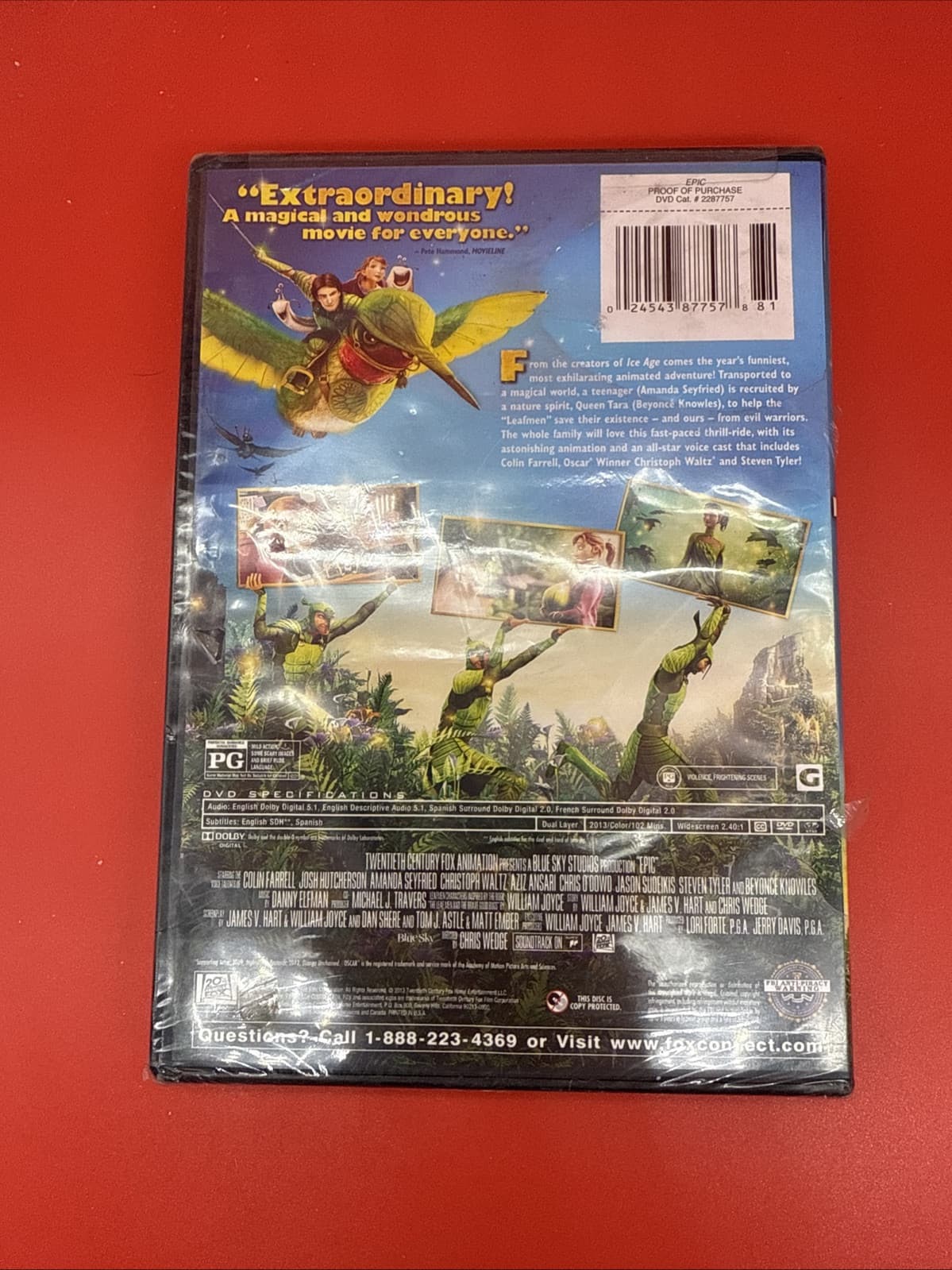 Blue Sky Studios EPIC / Ships free same day / Brand New Sealed Movie Widescreen - Image 3