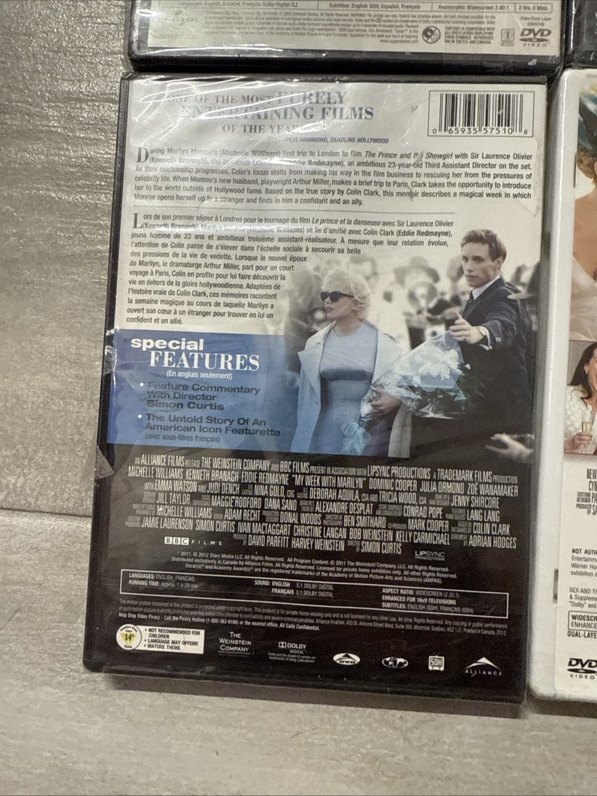 Lot Of 4 Duplicity Marilyn Sex In The City Iron Lady DVD - Brand New Sealed - Image 8