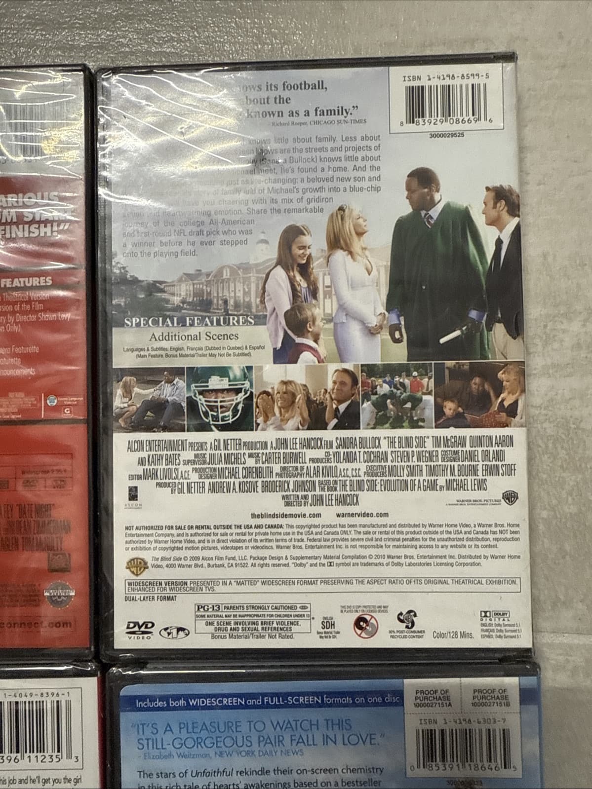 Lot Of 4 Date Night Blind Side Hitch Nights In Rodanthe DVD Brand New Sealed - Image 8