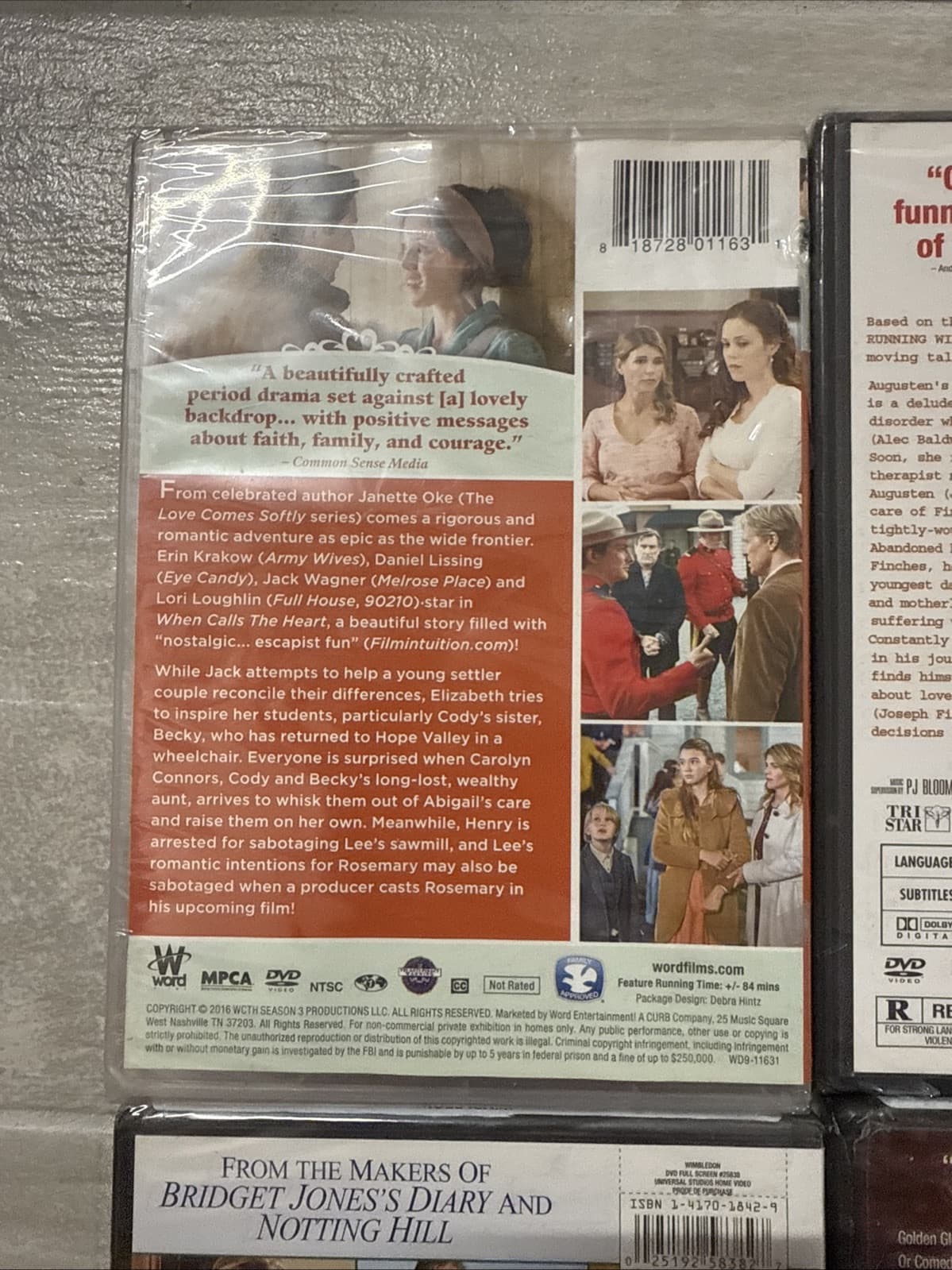 Lot Of 4 Running With Scissors Shall We Dance Wimbledon When Calls The Heart DVD - Image 7