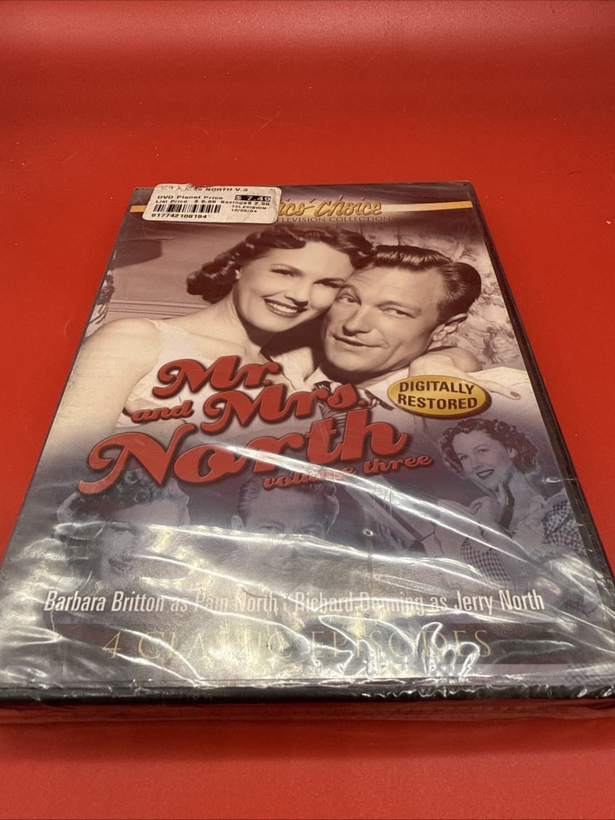 Mr. &amp; Mrs. North - Volume 3 (DVD, 2004) - Brand New Sealed TV Shows NR - Image 2