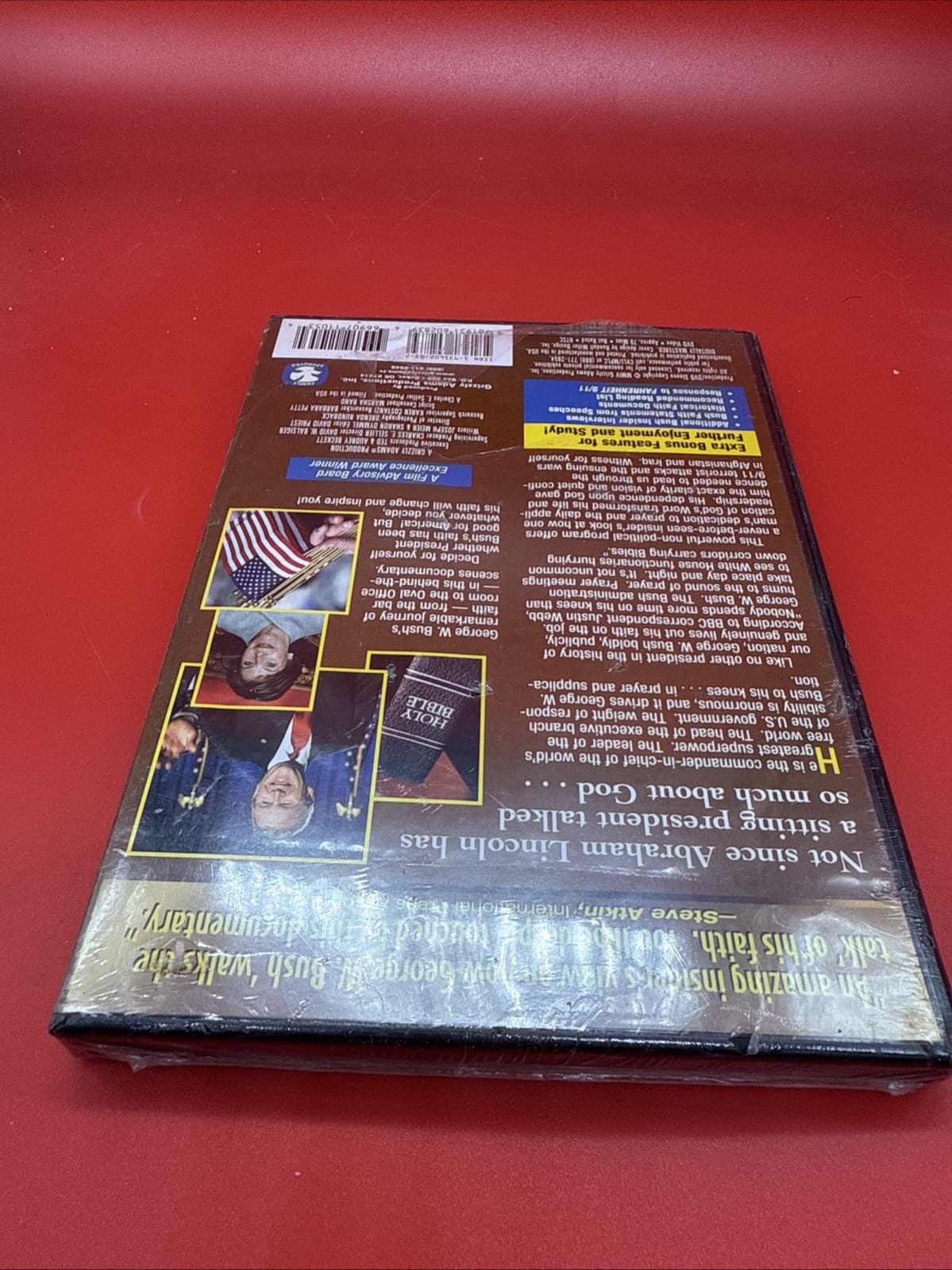 GEORGE W. BUSH:   FAITH IN THE WHITE HOUSE (DVD, Approx. 70 Mins.) - NEW Sealed - Image 4