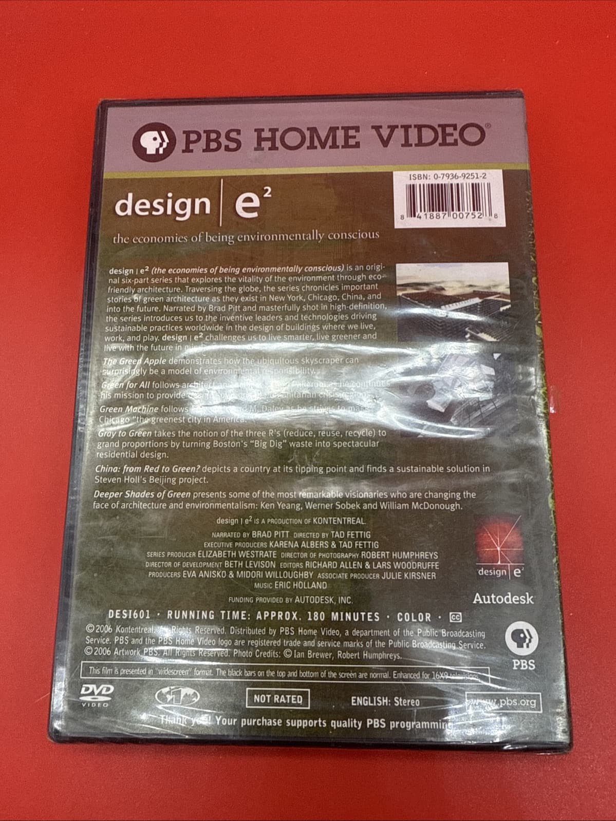 PBS Home Video Design E2 (E Squared) The Economics of Being Environmentally NEW! - Image 3