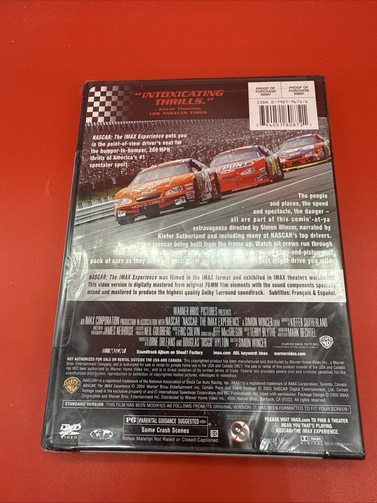 NASCAR: The Imax Experience (DVD, 2005) - Brand New Sealed Movie Simon Wincer - Image 4