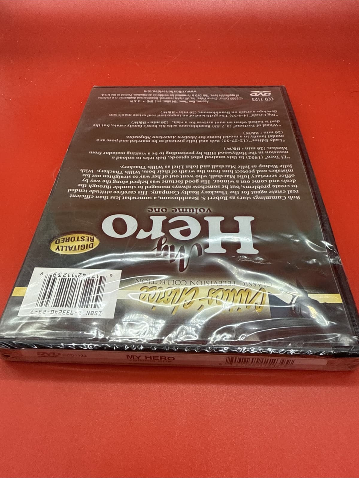 Critics Choice MY HERO VOL. 1 Brand New Sealed DVD Comedy Robert Cummings NR - Image 4