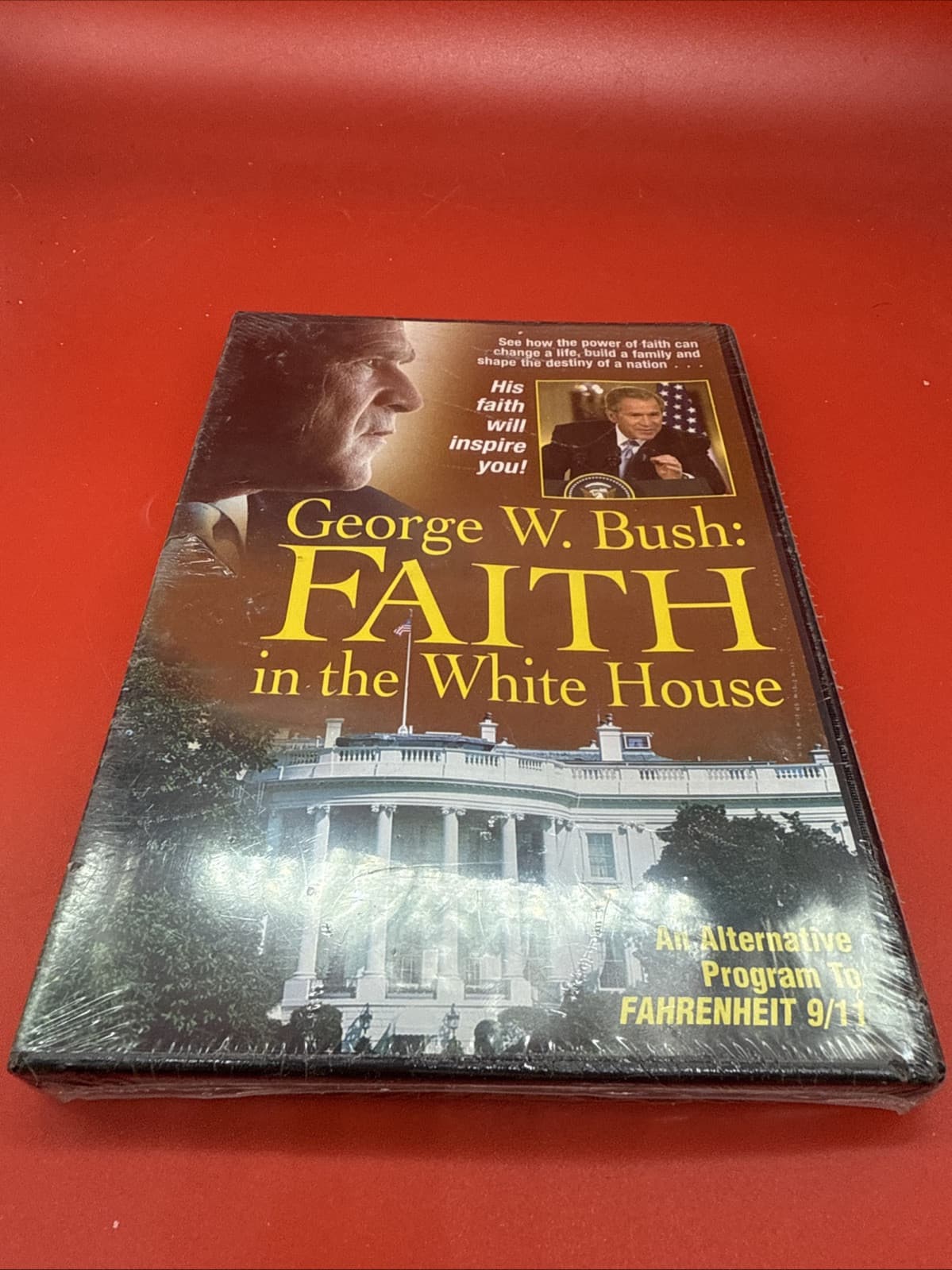 GEORGE W. BUSH:   FAITH IN THE WHITE HOUSE (DVD, Approx. 70 Mins.) - NEW Sealed - Image 2