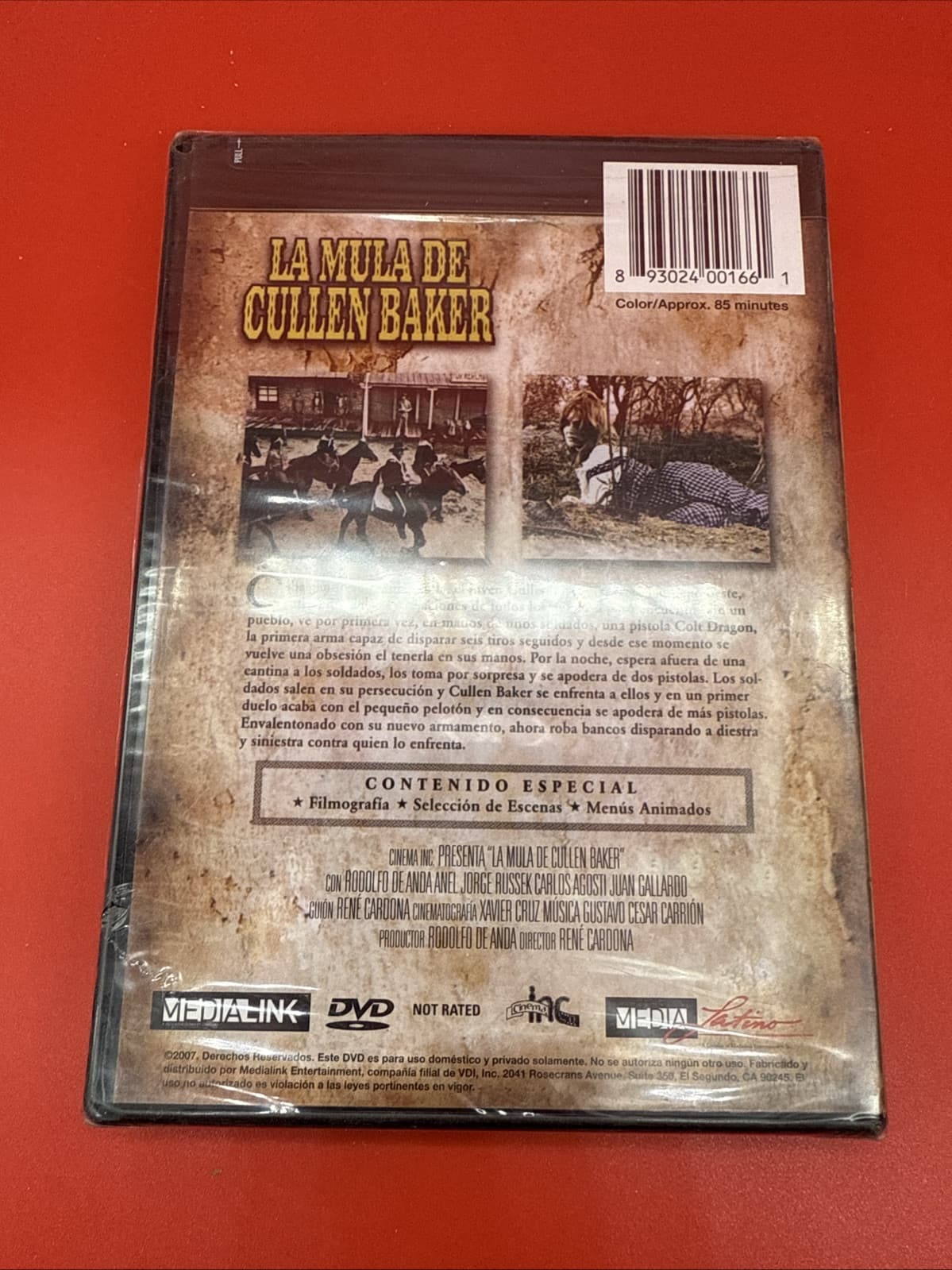 La Mula De Cullen Baker (DVD, 2005) New Sealed - Image 3