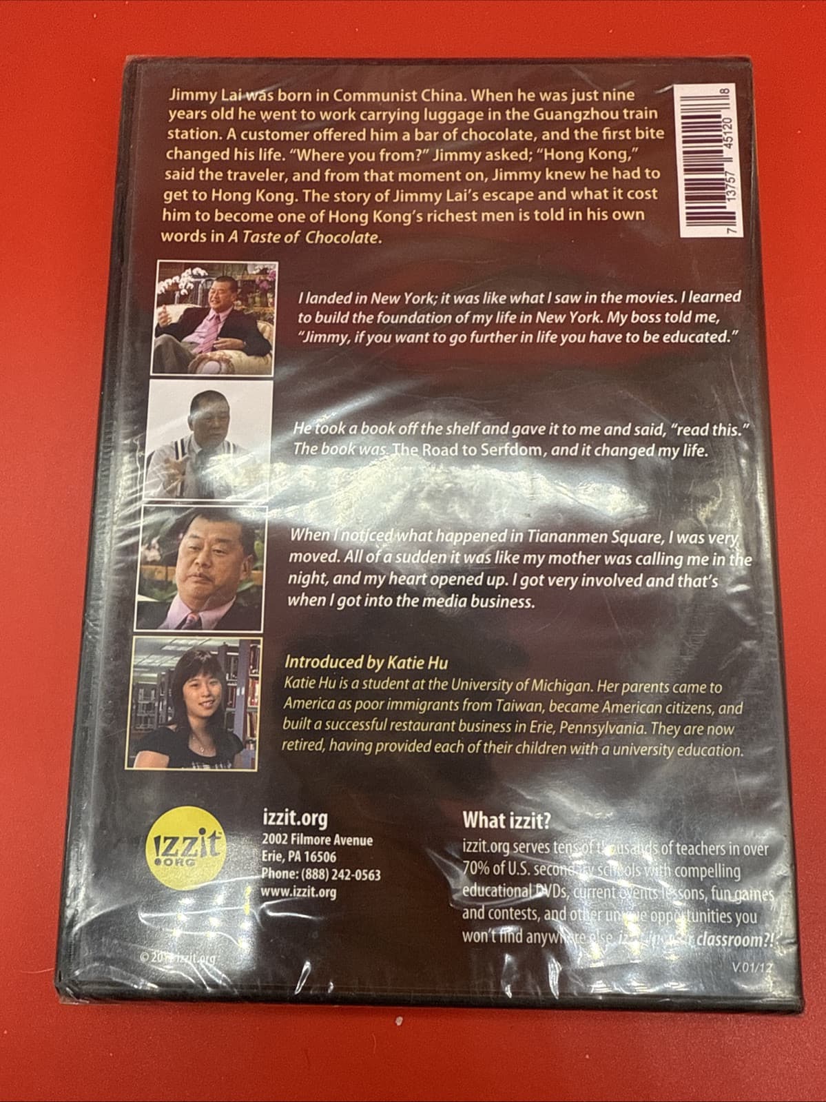 A Taste Of Chocolate DVD (2012) NEW Sealed! Izzit Educational Lesson Program New - Image 3