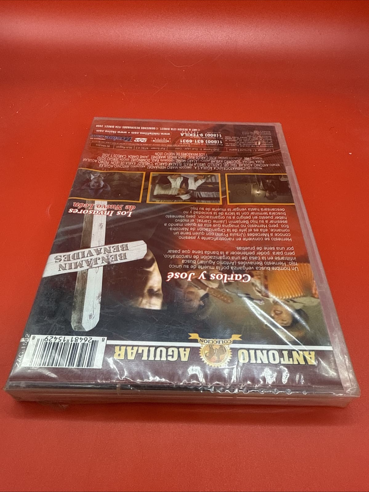 Contrabando Y Muerte DVD con El Charro De Mexico Antonio Aguilar Movie Action NR - Image 4