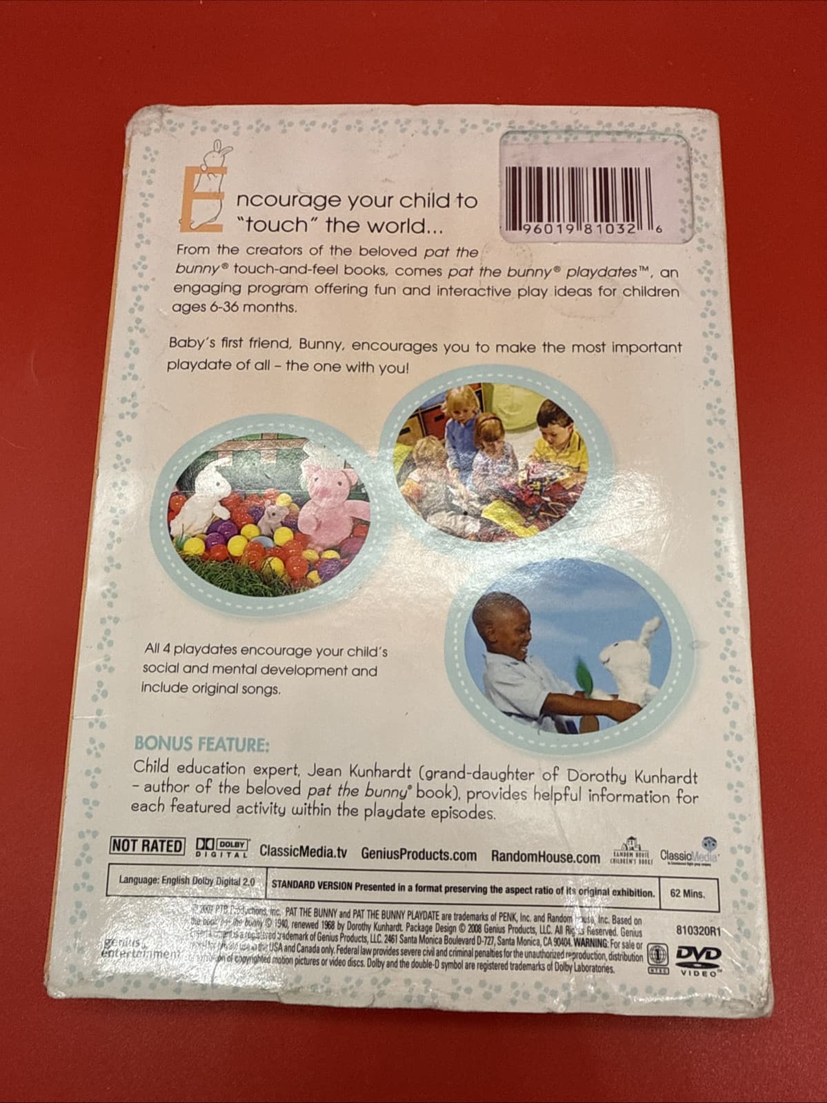 Pat the Bunny - Playdates (DVD, 2008) - Brand New Sealed Children's &amp; Family NR - Image 3