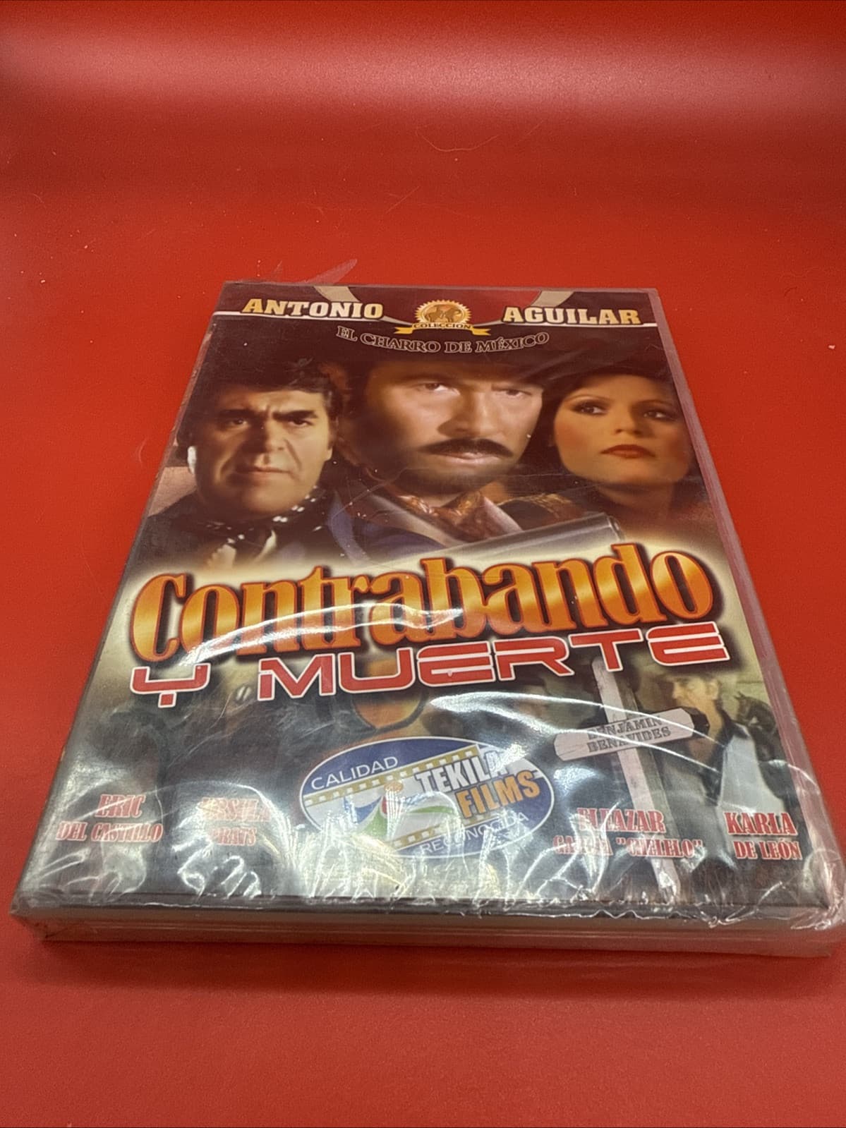 Contrabando Y Muerte DVD con El Charro De Mexico Antonio Aguilar Movie Action NR - Image 2