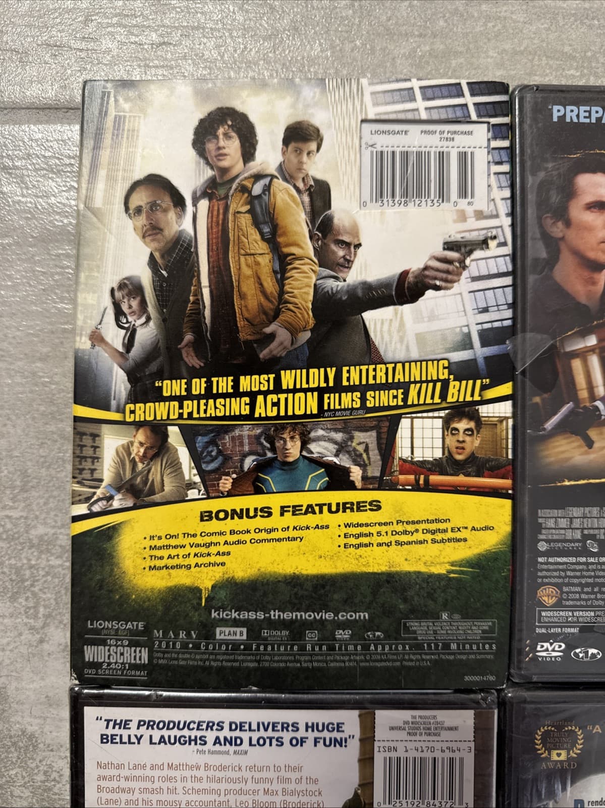 Lot Of 4 Kick-Ass Dark Knight Journey To Center Of Earth Producers Brand New! - Image 7