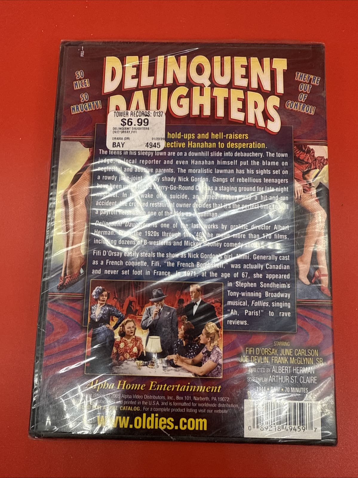 Delinquent Daughters (DVD, 1944) New Sealed Drama-Classics Albert Herman - Image 3