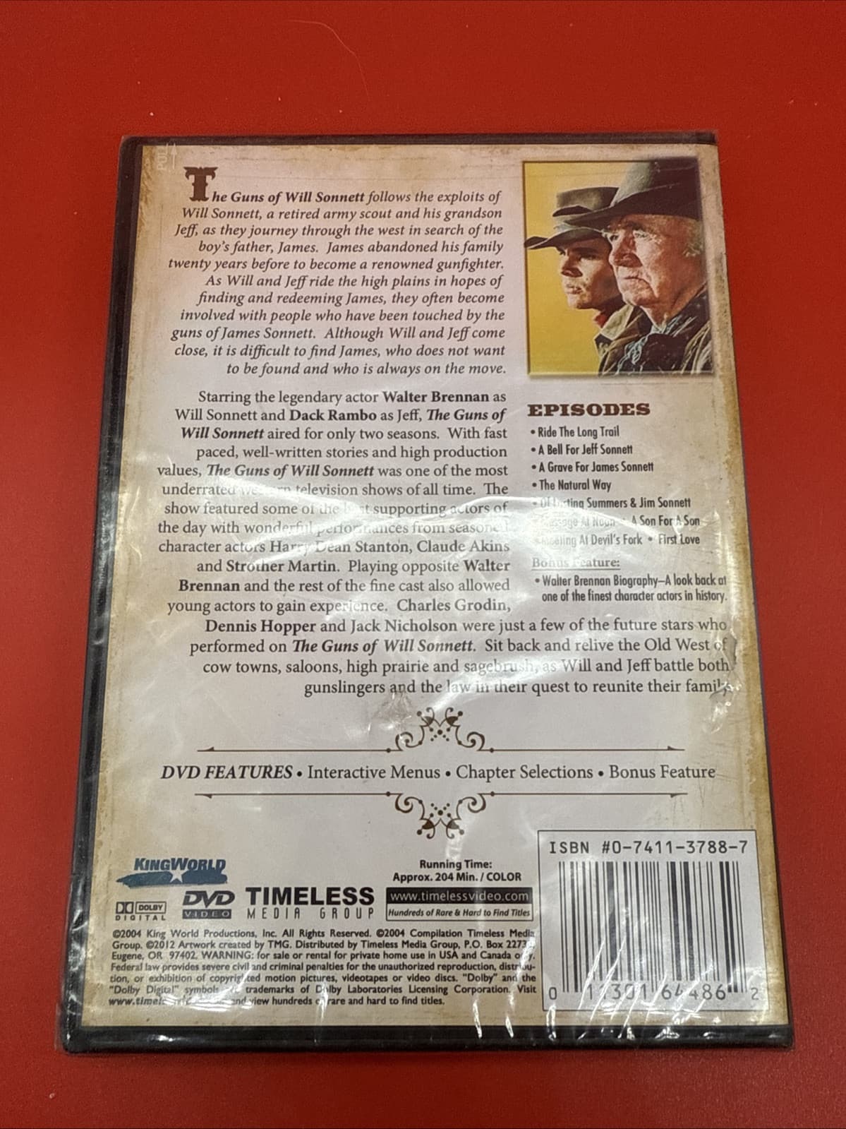 The Guns of Will Sonnett, Season One (DVD, 2008) - New Sealed - Image 3