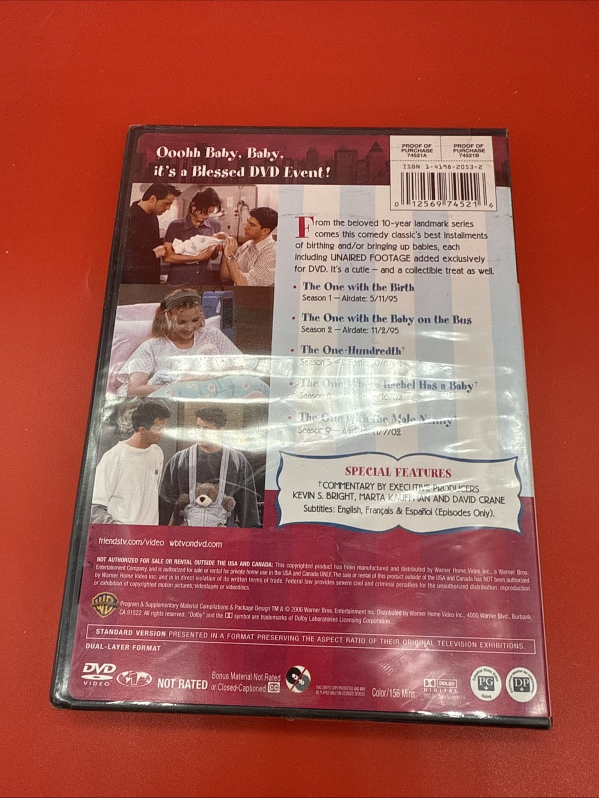 Friends: The One With All The Babies (DVD, 2006) - New Sealed Comedy NR - Image 3