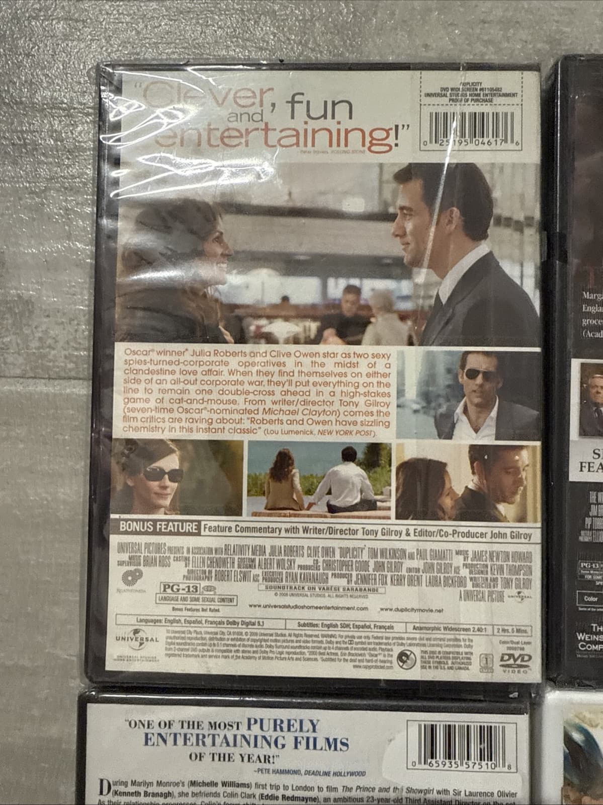 Lot Of 4 Duplicity Marilyn Sex In The City Iron Lady DVD - Brand New Sealed - Image 7