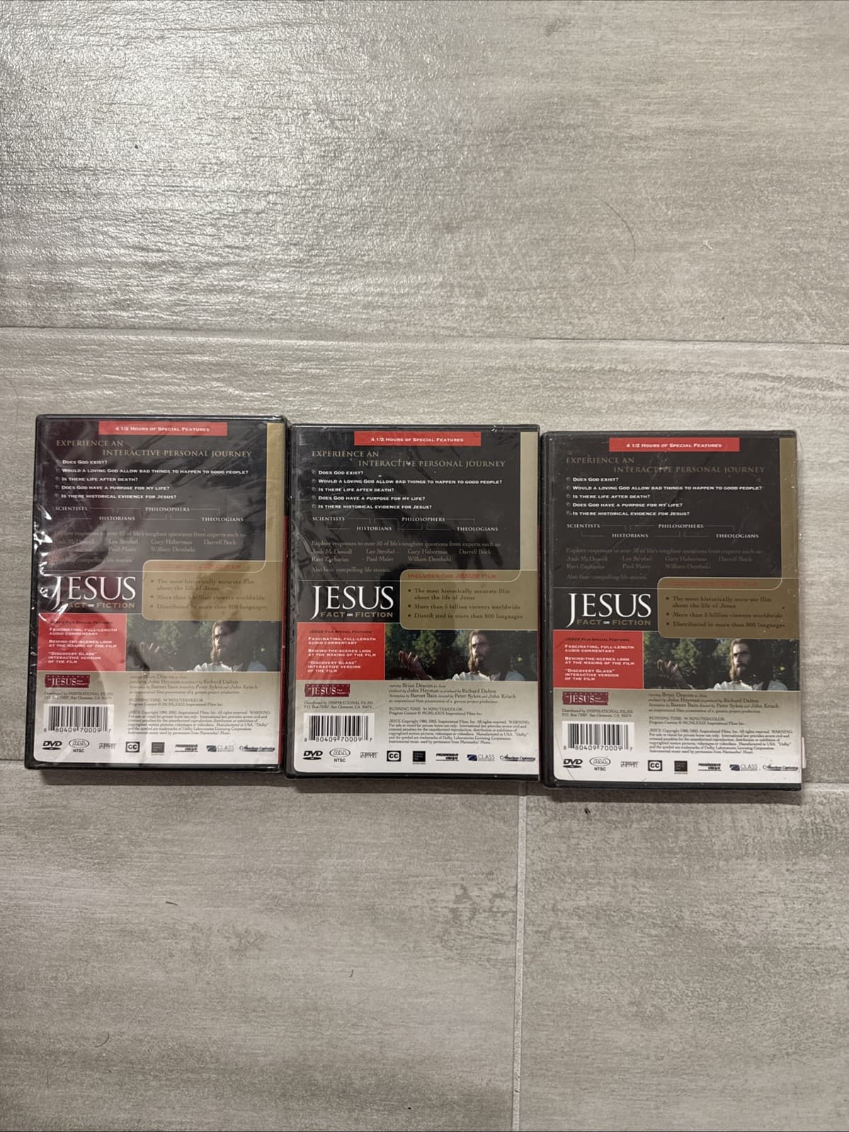 Jesus - Fact or Fiction (DVD) - Brand New Sealed - 3 Copies Included - Image 5