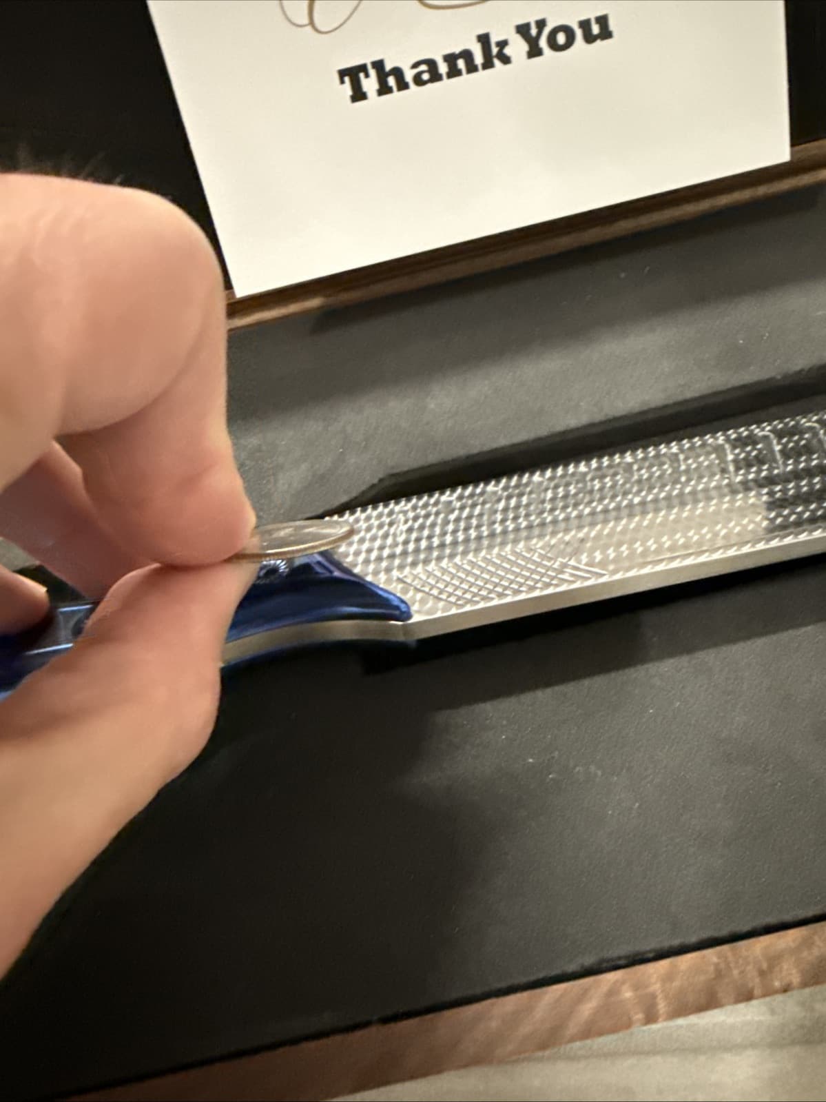 Jesse James Culinary El Diablo “Niner” Space Tape Knife JJFU West Coast Choppers - Image 10