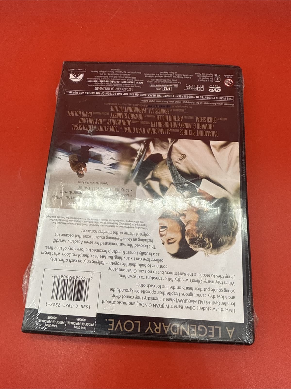 Love Story (DVD, 2001) - Brand New Sealed - Image 4