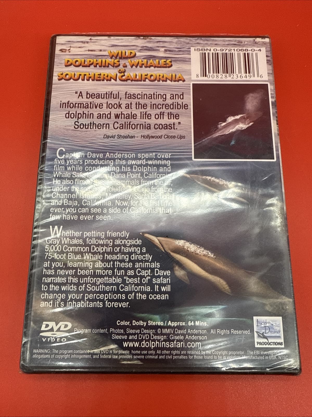 Wild Dolphins and Whales of Southern California DVD NEW Movie PHYSICAL_MOVIE NR - Image 3