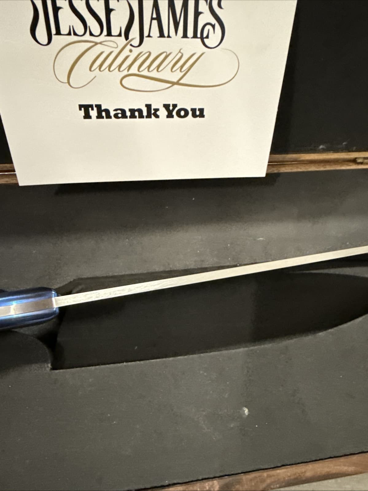 Jesse James Culinary El Diablo “Niner” Space Tape Knife JJFU West Coast Choppers - Image 12