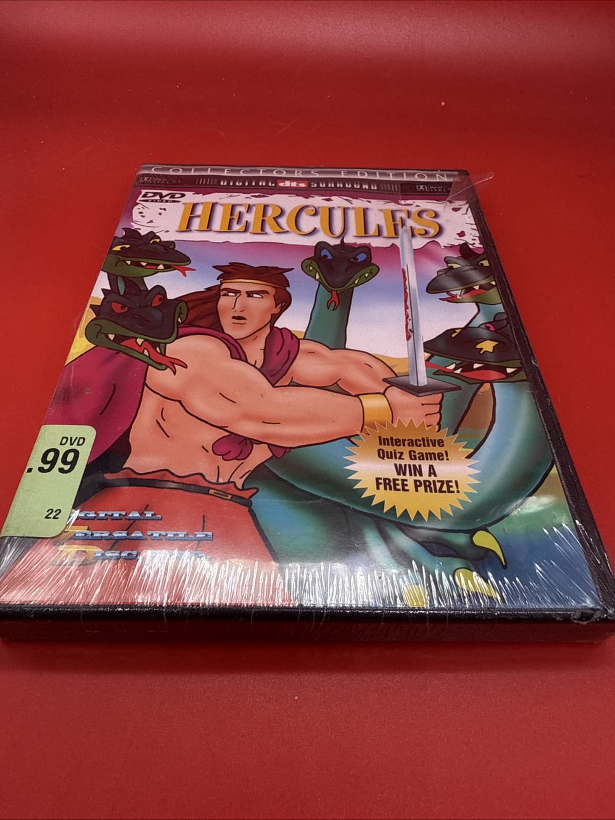 Hercules (DVD, 2000) Collectors Edition DTS Digital Surround Brand New Sealed - Image 2