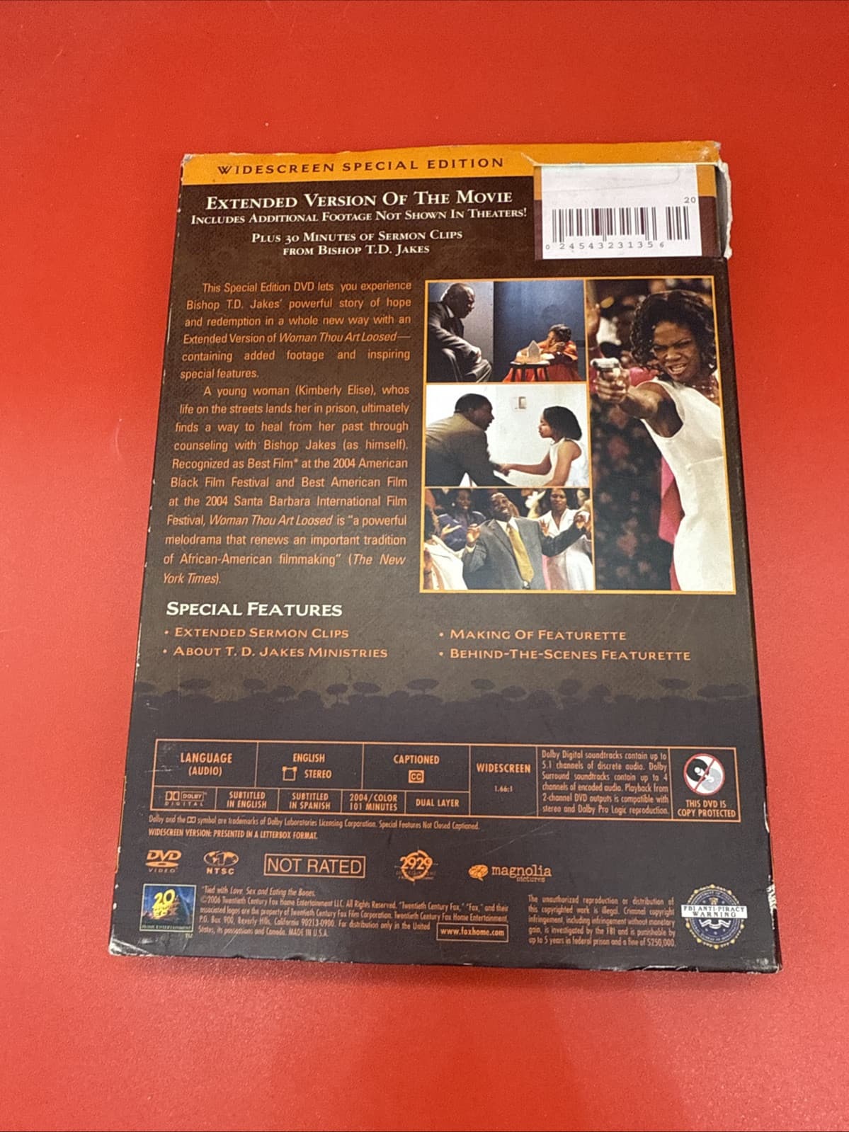 Woman, Thou Art Loosed (DVD, 2006, Collectors Edition Full Frame/Widescreen) - Image 3