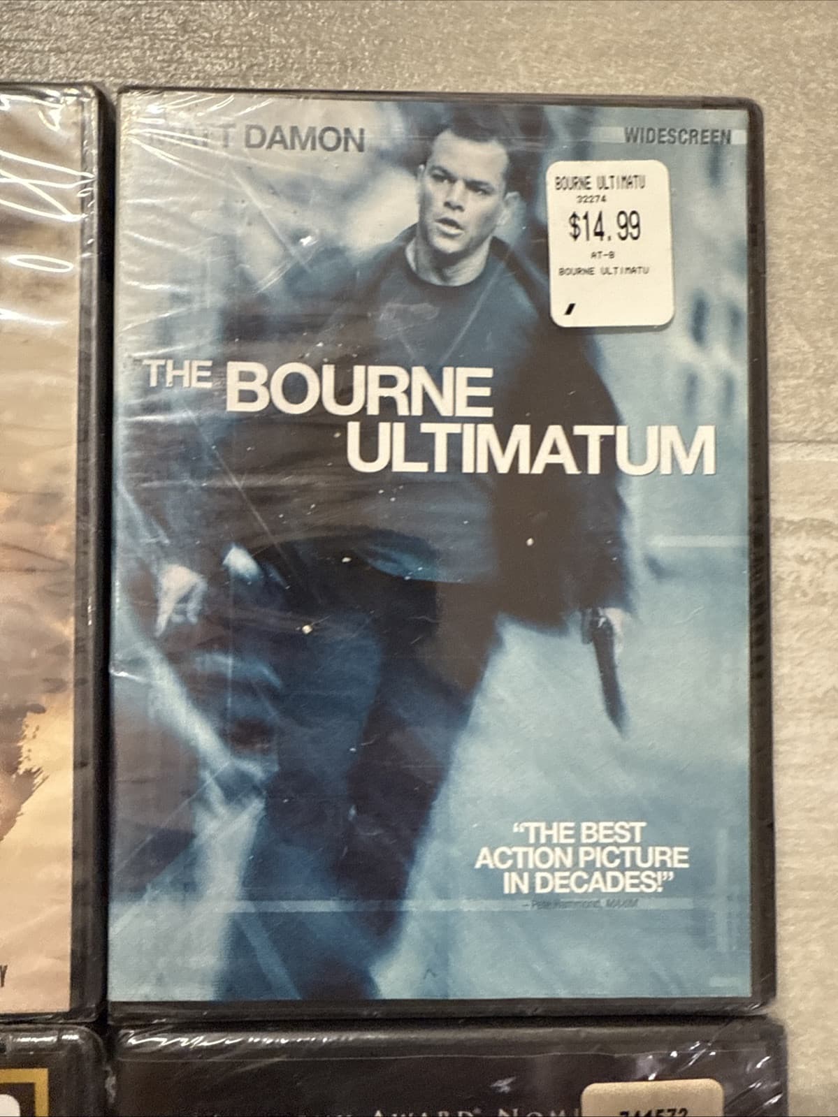 Lot Of 4 DVD A Clear Shot Bourne Ultimatum Fighter Zero Dark Thirty NEW Sealed - Image 3