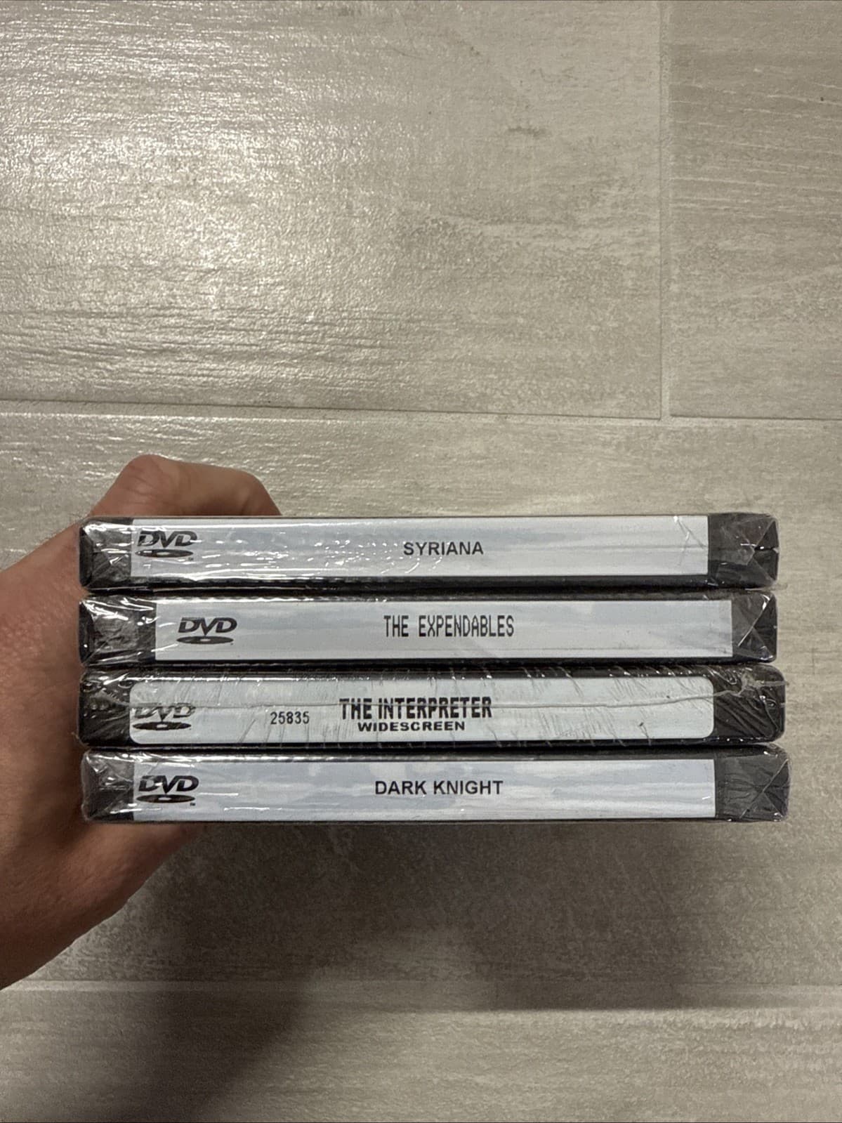 Lot Of 4 DVD Expendables Syriana The Dark Knight Interpreter - Brand New Sealed - Image 6