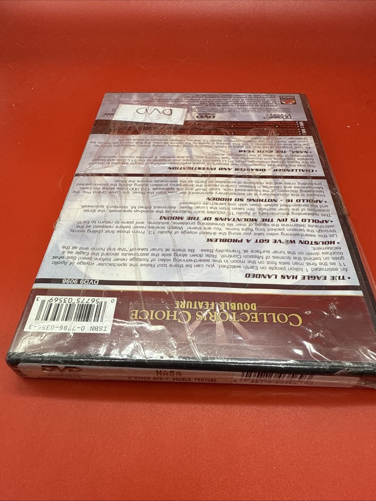 NASA: Collectors Choice Double Feature (DVD, 1999, Dual Side) - Brand New Sealed - Image 4