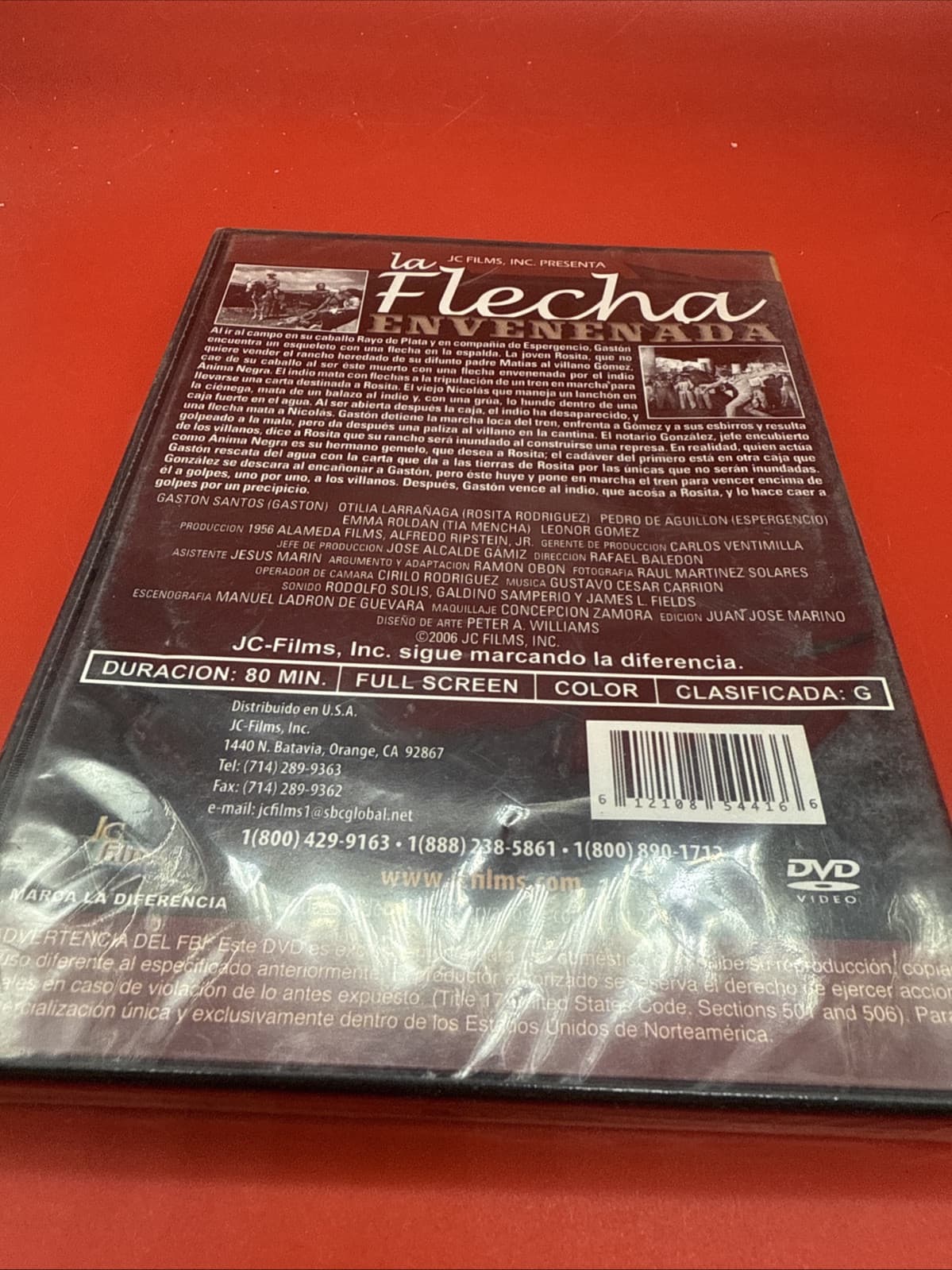 La Flecha Envenenada 2006 JC Films Brand New Sealed Movie Standard Edition DVD - Image 3