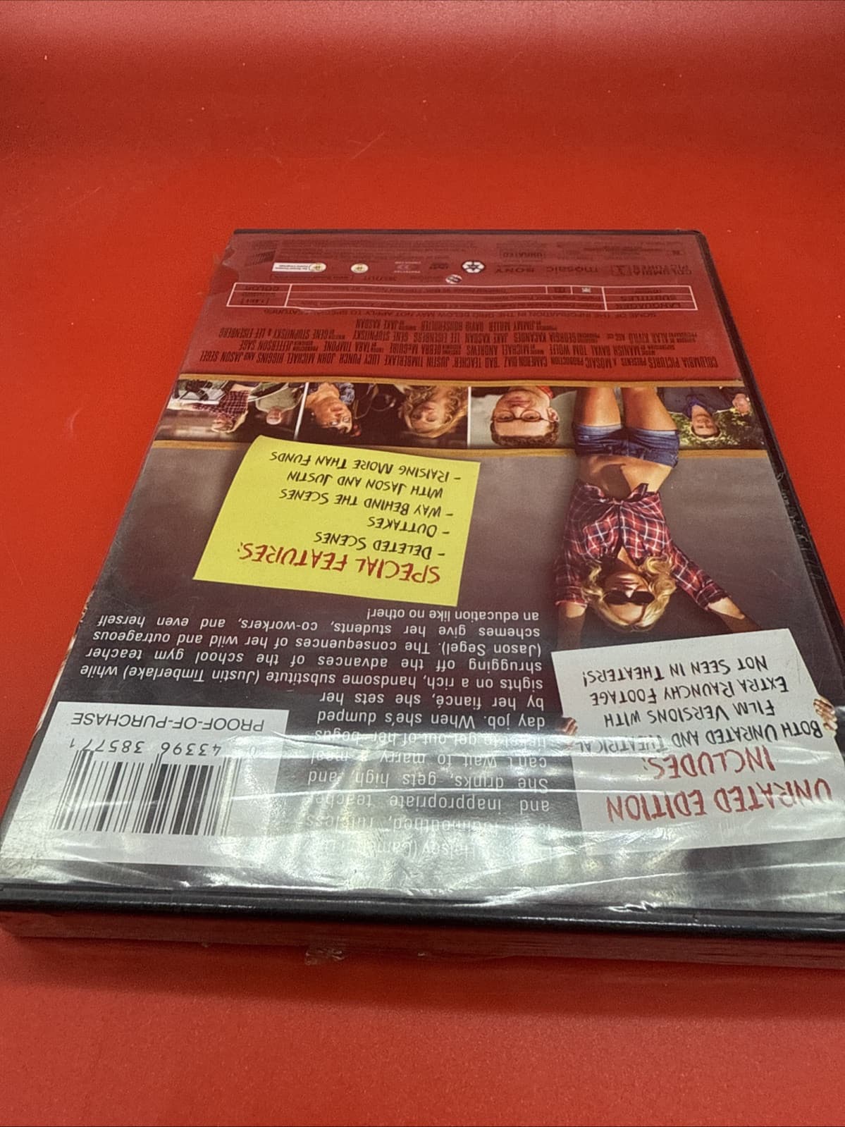 Bad Teacher (DVD, 2011) - Brand New Sealed - Image 4
