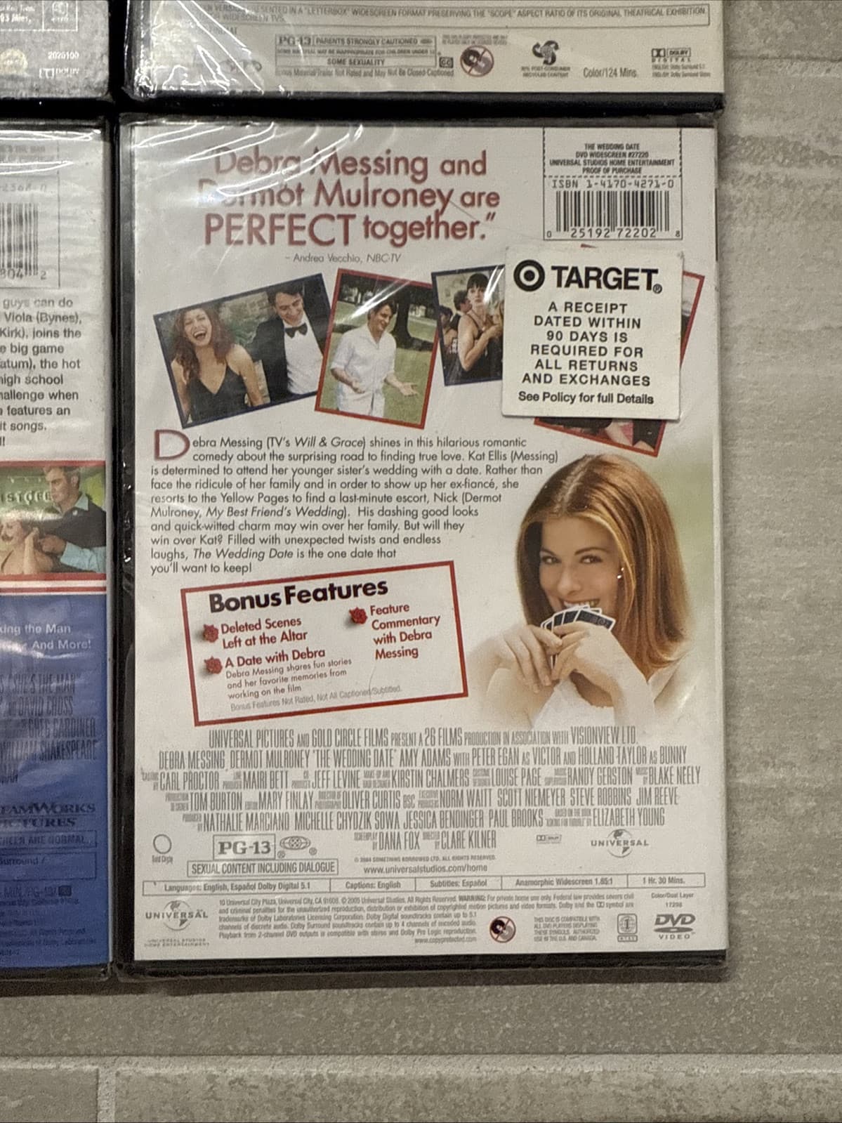 Lot Of 4 Rom Com The Notebook Perks Of Wallflower She’s The Man Wedding Date NEW - Image 9