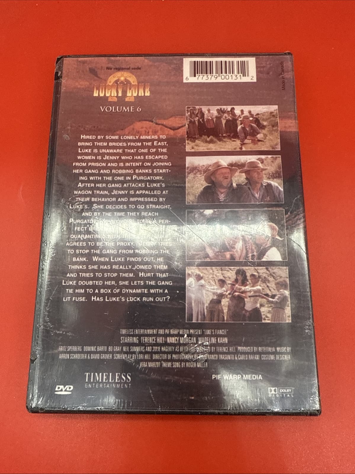 Lucky Luke Vol. 6: Lukes Fiancee (DVD, 2000) - Brand New Sealed Westerns NR - Image 3