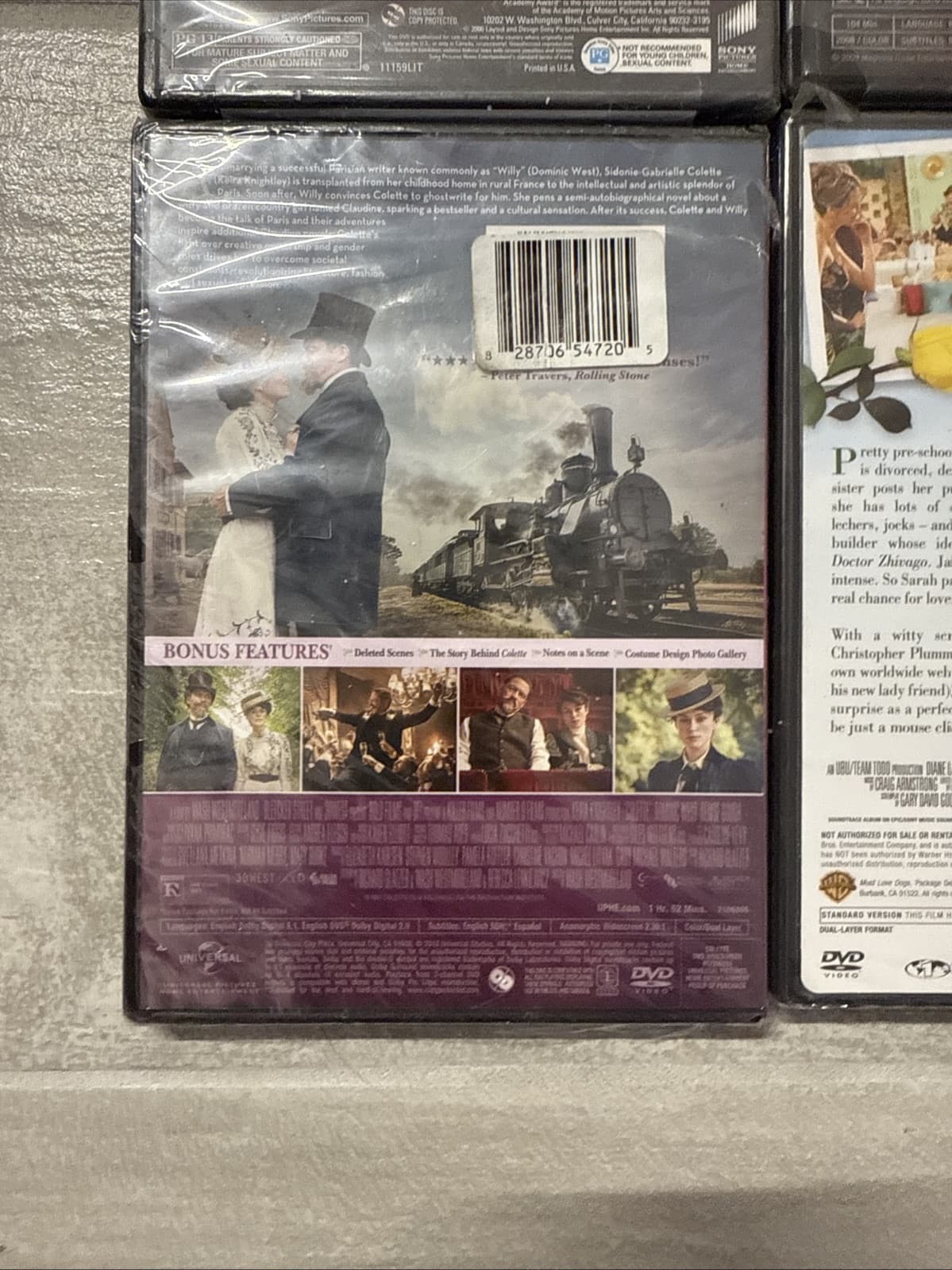 Lot Of 4 DVD Memoirs Of A Geisha What Just Happened Colette Must Love Dogs NEW - Image 10