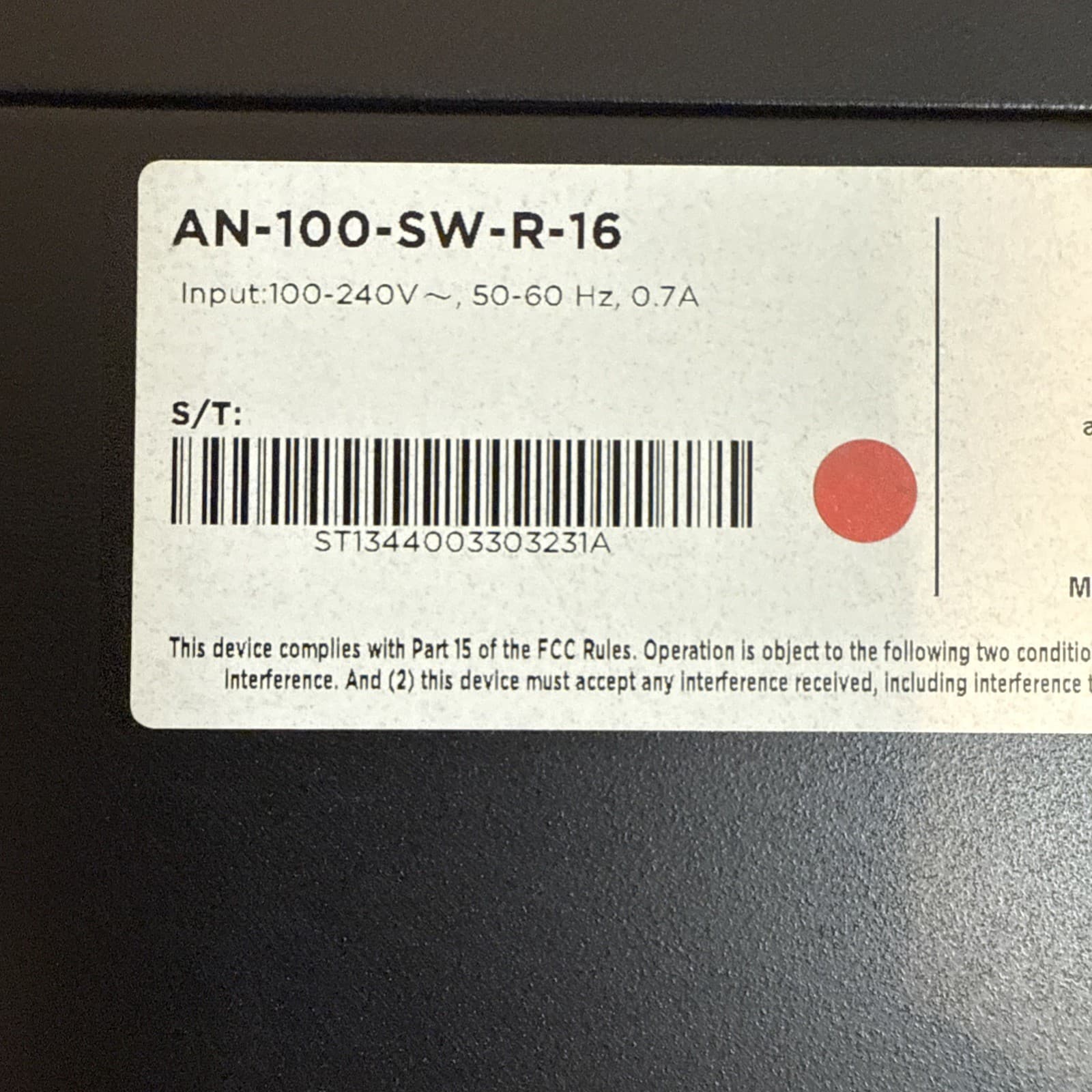 ARAKNIS NETWORKS AN-100-SW-F-16, 16 Port Switch With Rack Ears  Ethernet Switch - Image 10
