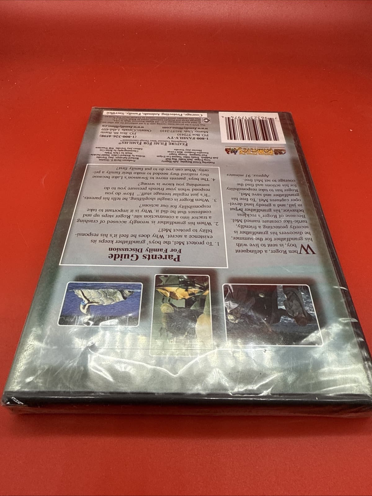 New Feature Films For Families MEL Sea Turtle DVD Movie Ernest Borgnine New NTSC - Image 4