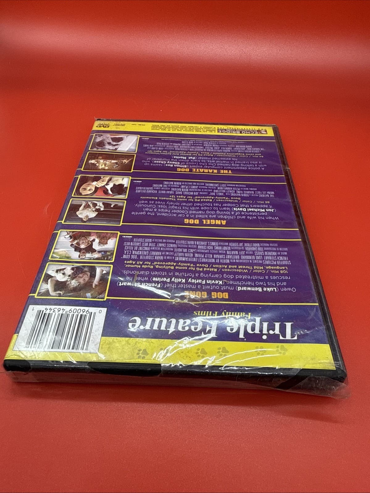 Family Films Triple Feature (DVD) Dog Gone Angel Dog Karate Dog New Sealed - Image 5