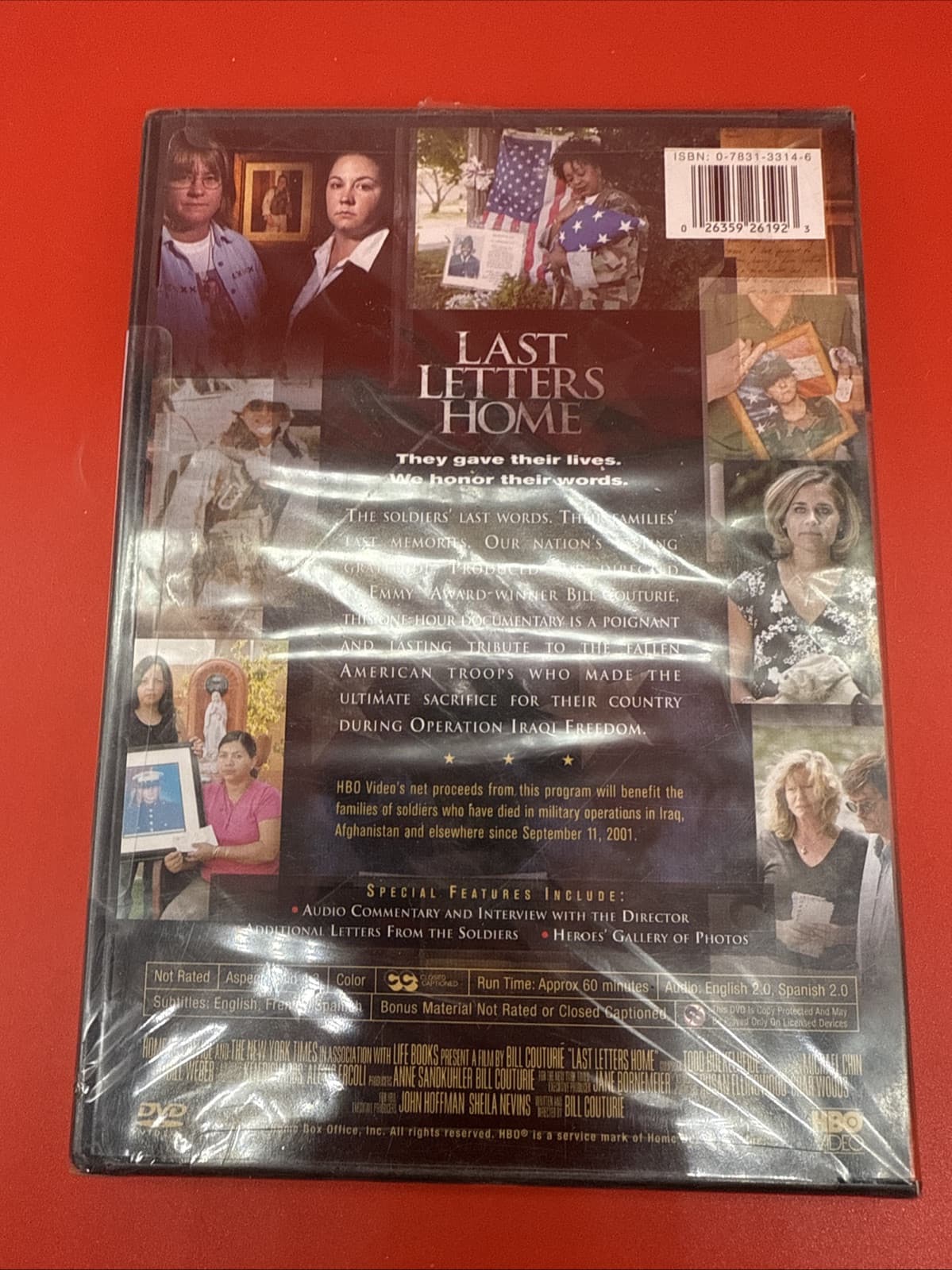 Last Letters Home (DVD, 2004) - Brand New Sealed - Image 3