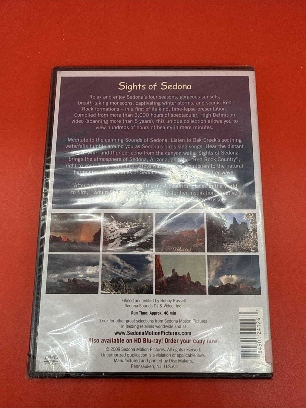 Sights of Sedona ~ A Spectacular Time Lapse Red Rock Experience DVD *Brand New* - Image 3