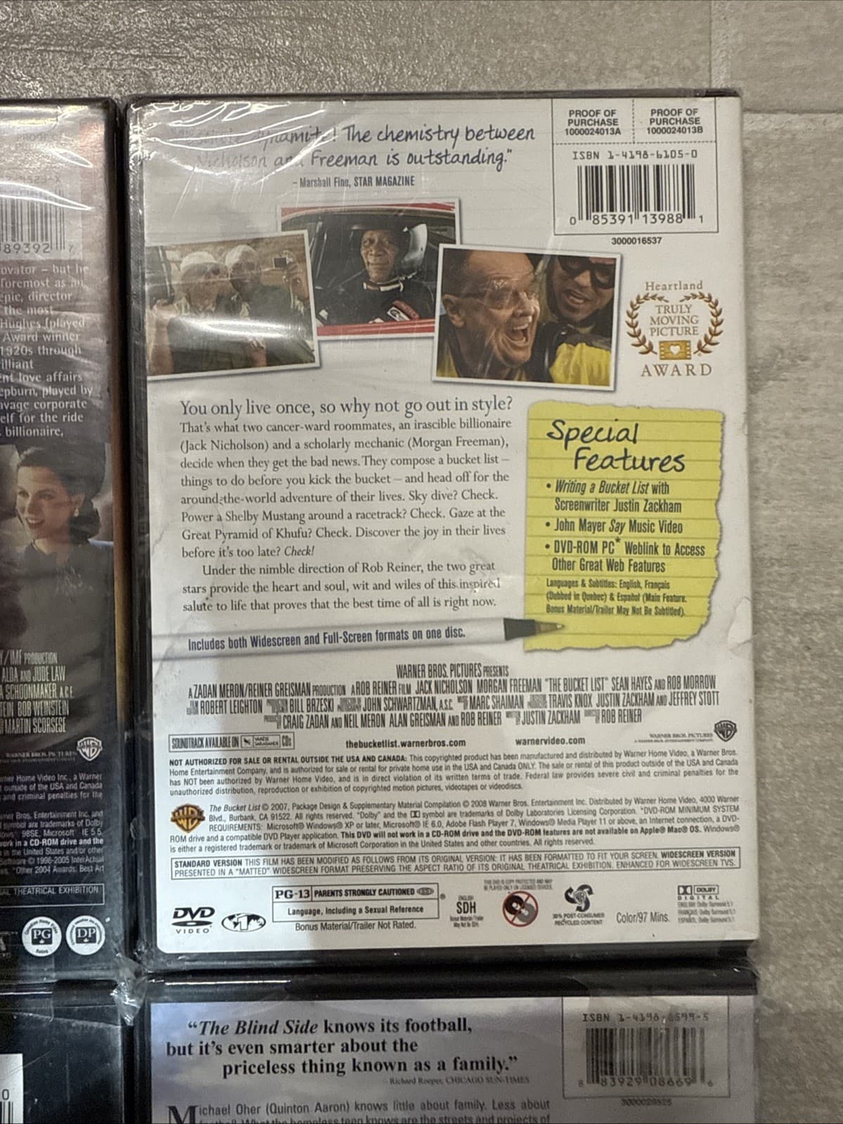 Lot Of 4 DVD King’s Speech Aviator The Blind Side Bucket List DVD New Sealed - Image 9