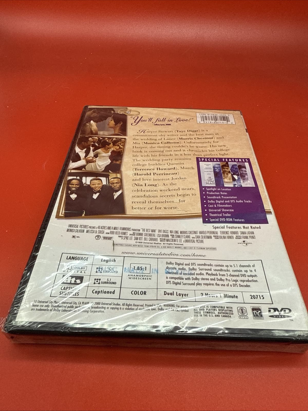 The Best Man (DVD, 1999) - Brand New Sealed - Image 3