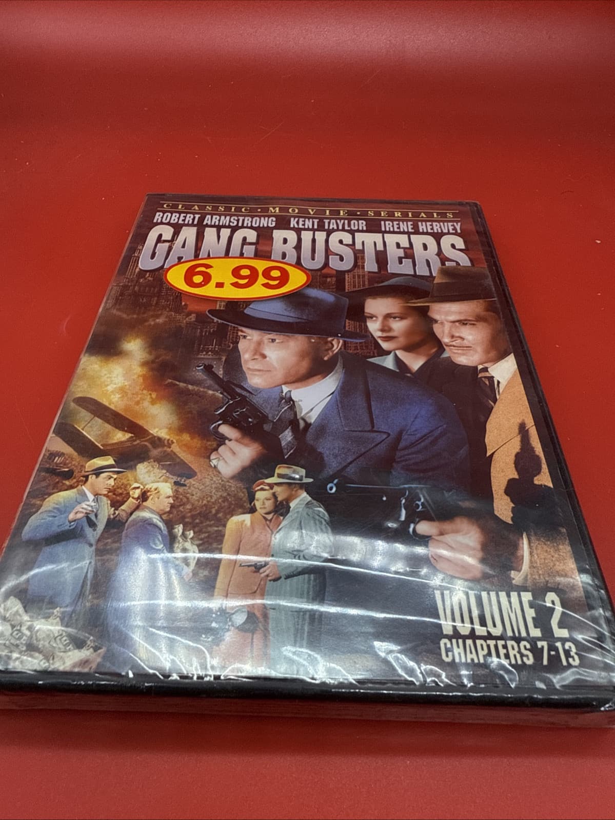 Gangbusters Serial 2 Chapters 7-13 (DVD, 1942) - Brand New Sealed Ray Taylor - Image 2