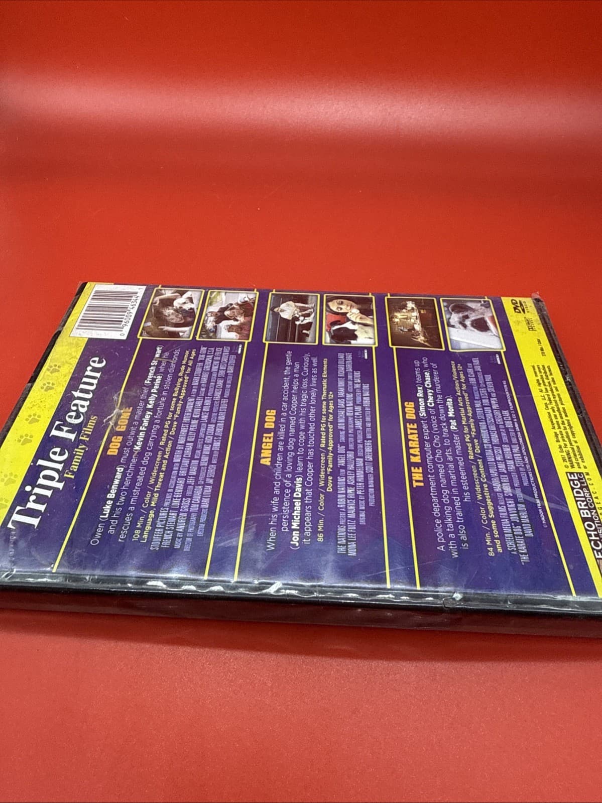 Family Films Triple Feature (DVD) Dog Gone Angel Dog Karate Dog New Sealed - Image 6